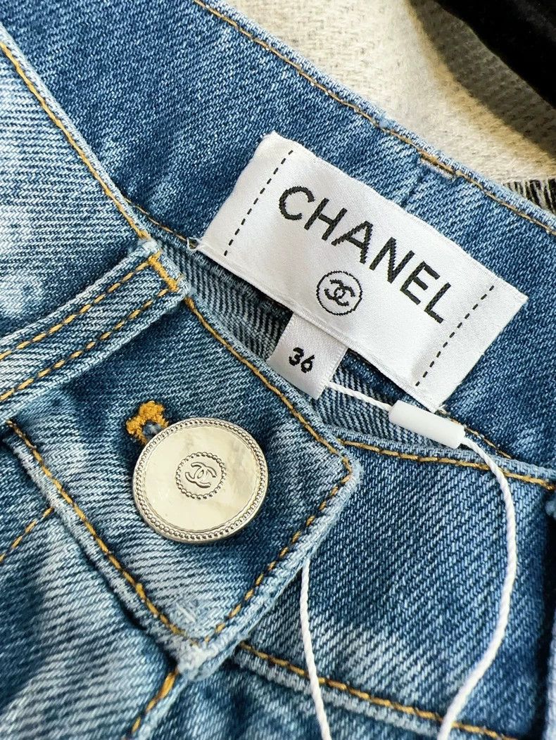 Chanel Chanel 25P popular pearl medium blue jeans Size 24" / US 00 / IT 34 - 6 Thumbnail