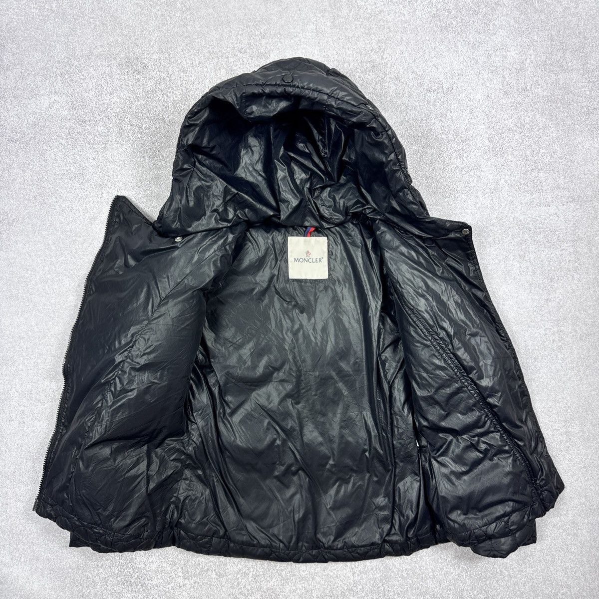 Moncler Women`s Moncler Black Puffer Quilted Hooded Jacket Size XS Size XS / US 0-2 / IT 36-38 - 10 Thumbnail