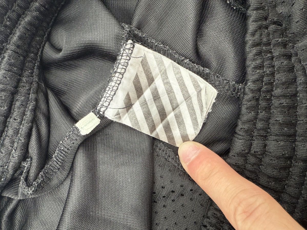 Off-White OFF-WHITE MESH DIAG SPRAY SHORTS WITH MIRROR MIRROR PRINT Size US 29 - 5 Thumbnail