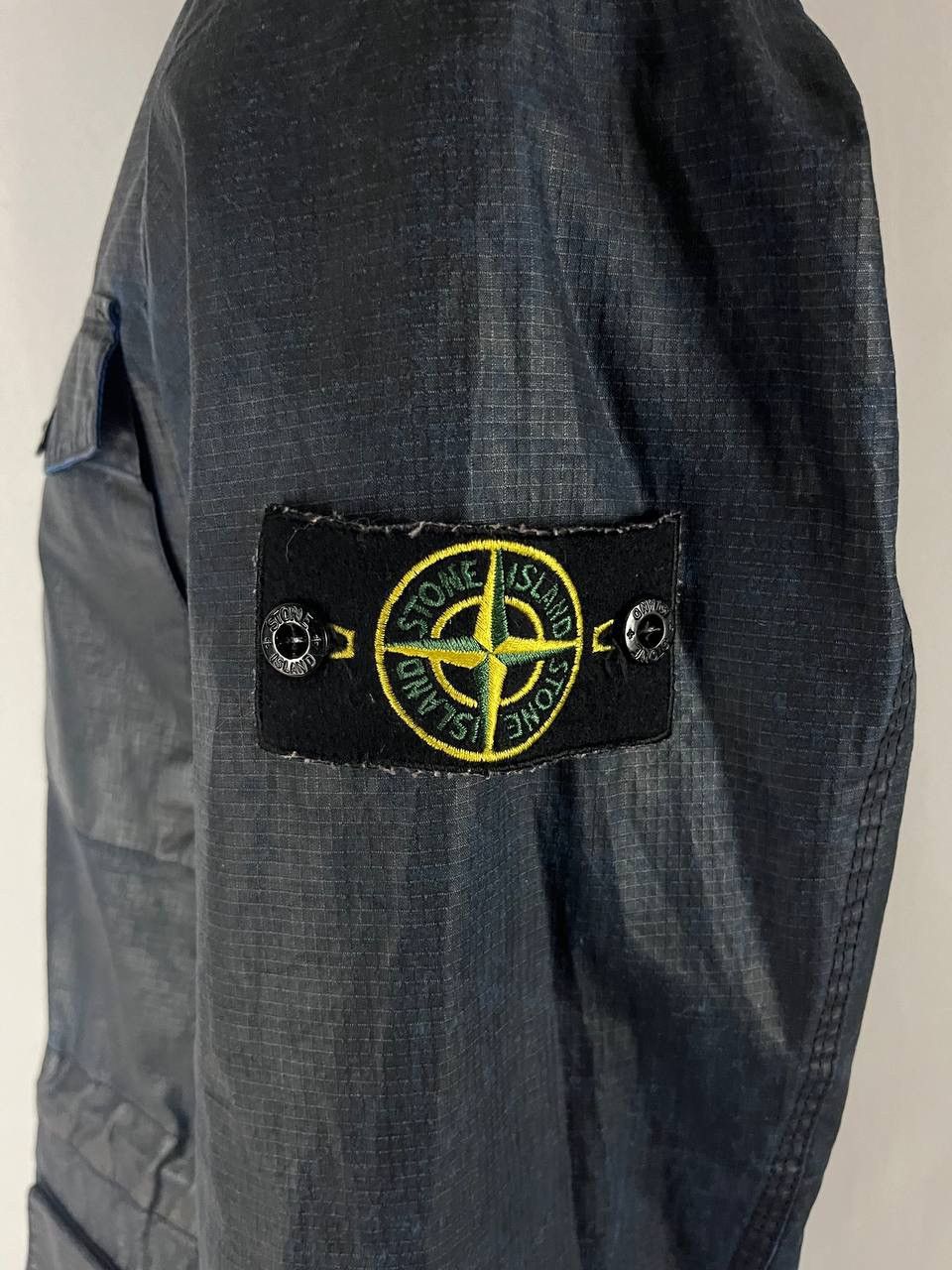 Stone Island Stone Island 2011 Rip Stop Coated Multi Pocket Jacket Navy Size US S / EU 44-46 / 1 - 8 Thumbnail
