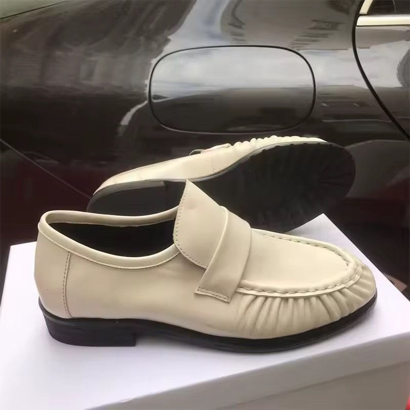 Genuine Leather Real Genuine Leather Casual Boots French Retro Loafers Size US 8.5 / IT 38.5 - 6 Thumbnail