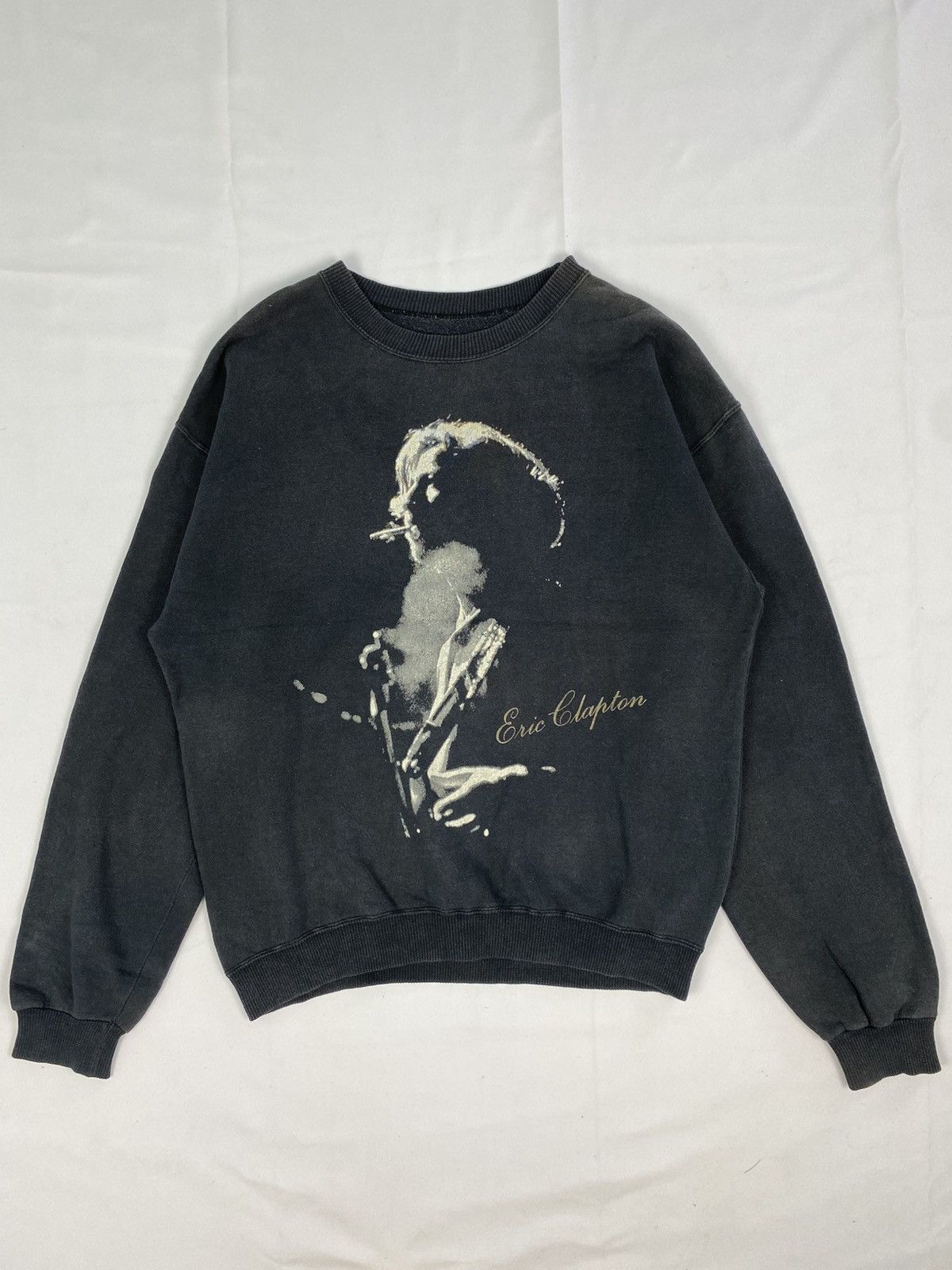 Vintage Vtg Eric Clapton Japan Tour sweatshirt Size US M / EU 48-50 / 2 - 1 Thumbnail