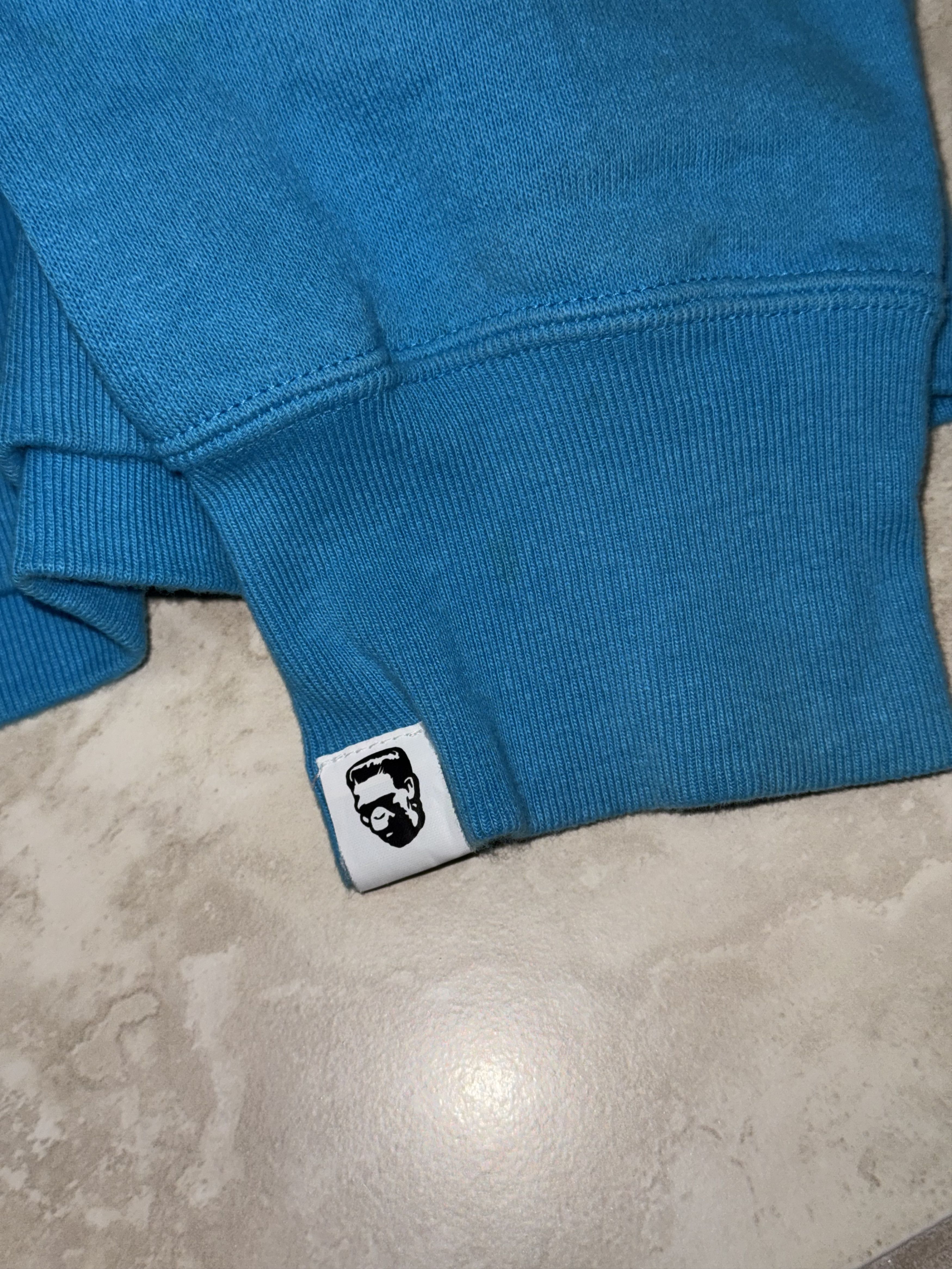 Bape Bape Light Blue Shark Full Zip Hoodie Mens Extra-Large Size US XL / EU 56 / 4 - 6 Thumbnail