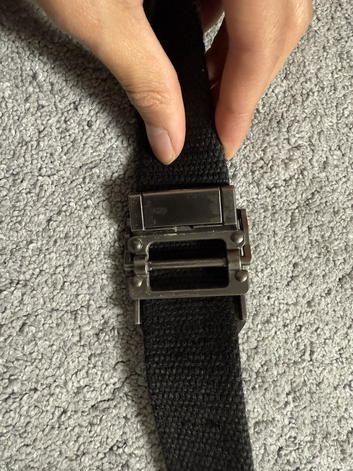MXDVS Mxdvs canvas belt 1.0, Size 130 cm Size ONE SIZE - 4 Thumbnail