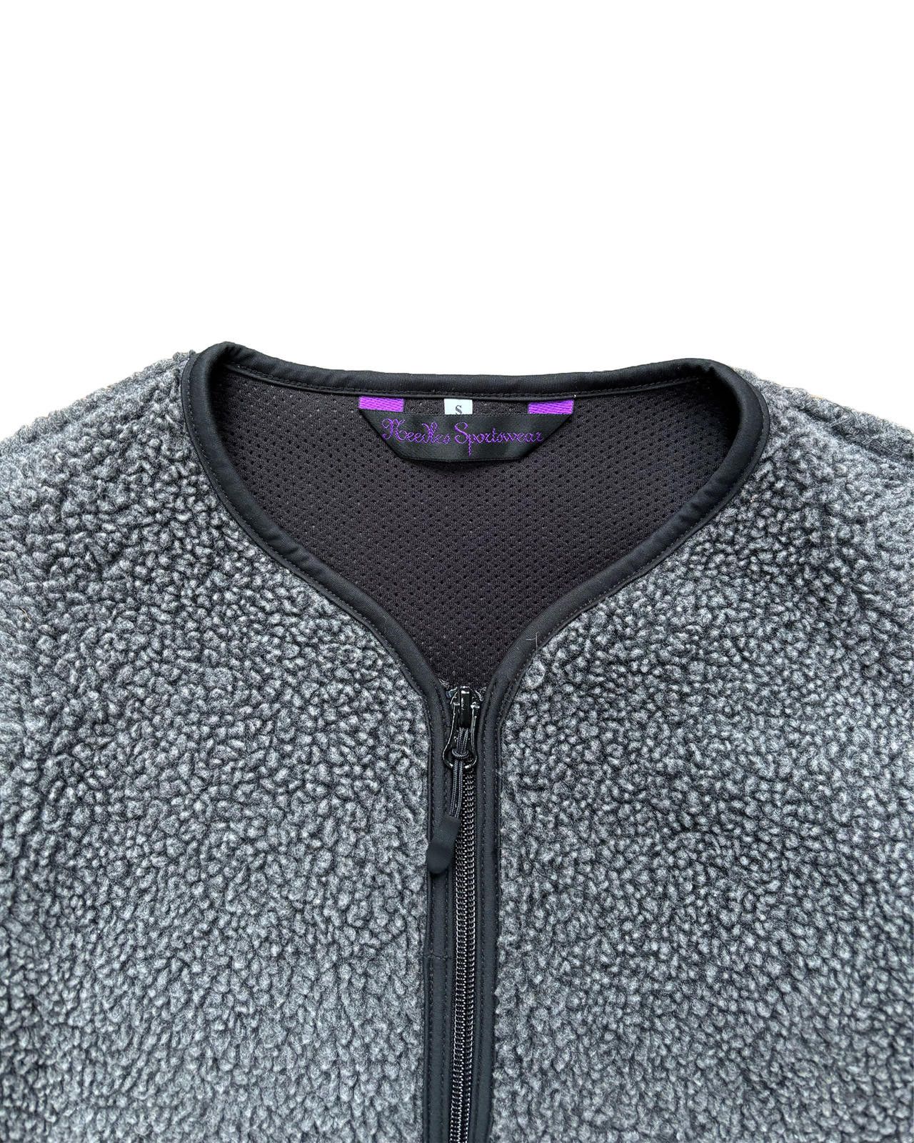 Needles Needles Sportswear Fleece Jacket Grey S Size US S / EU 44-46 / 1 - 3 Thumbnail