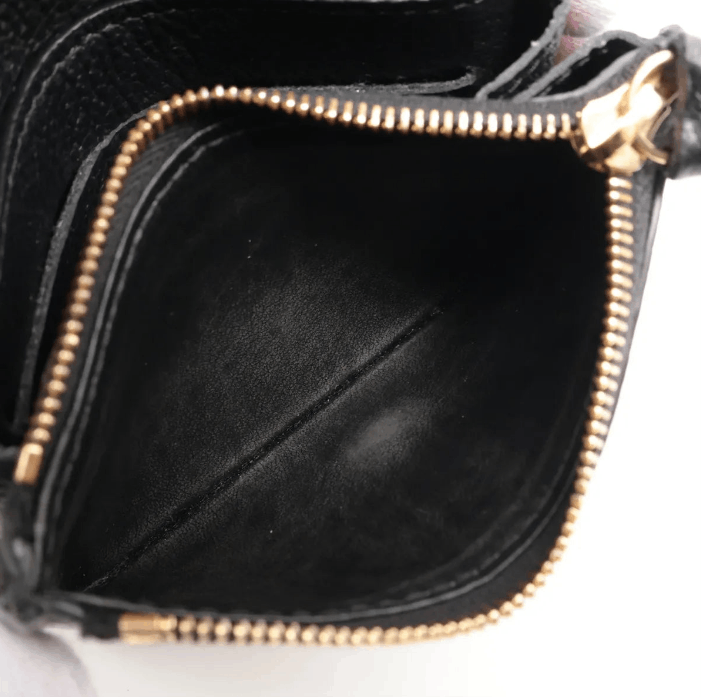 Louis Vuitton Monogram Empreinte Rosary Coin Purse Noir Size ONE SIZE - 6 Thumbnail