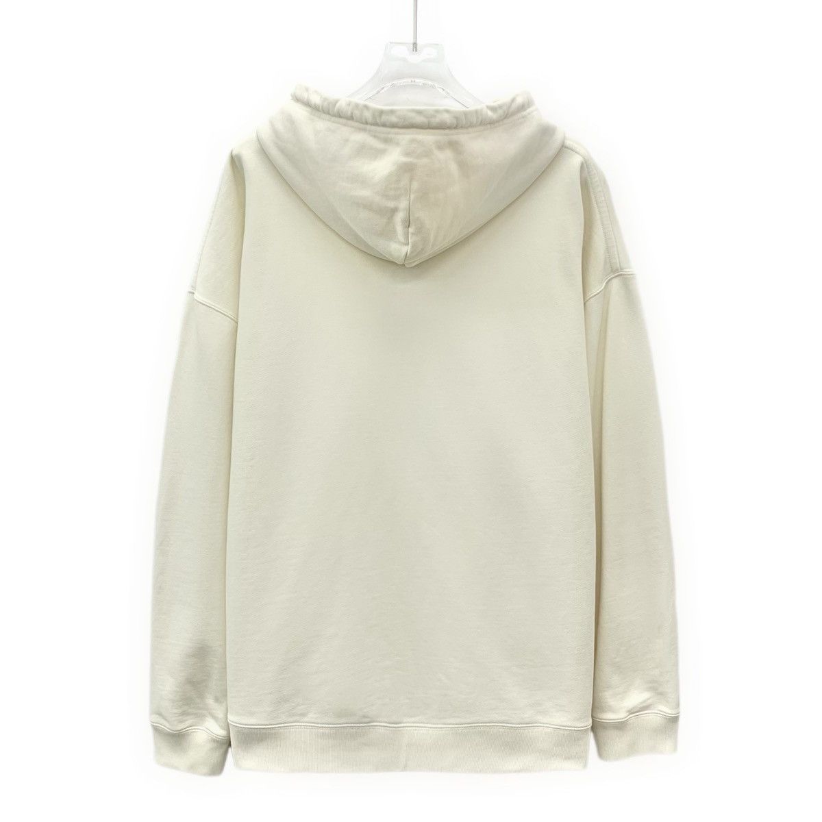 Loewe Loewe Off-white Logo Embossed Hooded Sweatshirt K26WX Size L / US 10 / IT 46 - 2 Thumbnail