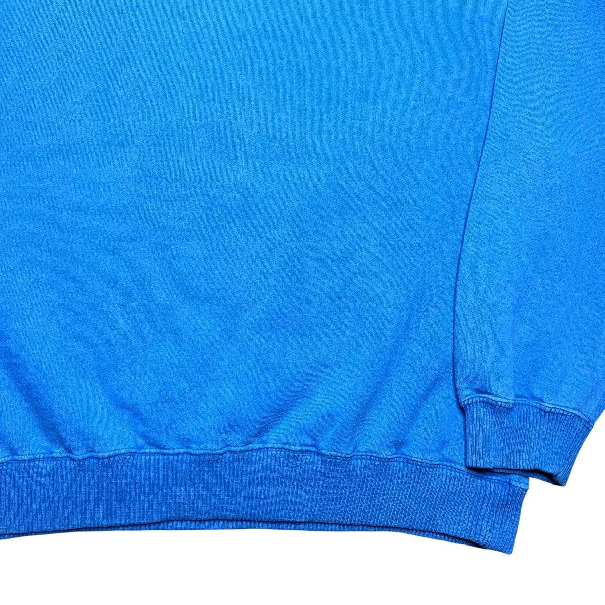 Coca Cola Vtg 1980s Coca-Cola Logo Spell Out Tricolor Blue Sweatshirt Size US L / EU 52-54 / 3 - 21 Thumbnail