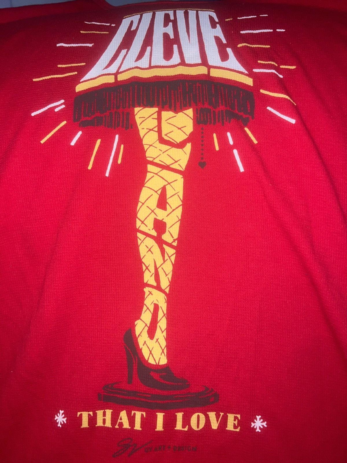 Hypebeast GV Art + Design Cleveland That I Love A Christmas Story LS T Size US XL / EU 56 / 4 - 4 Thumbnail