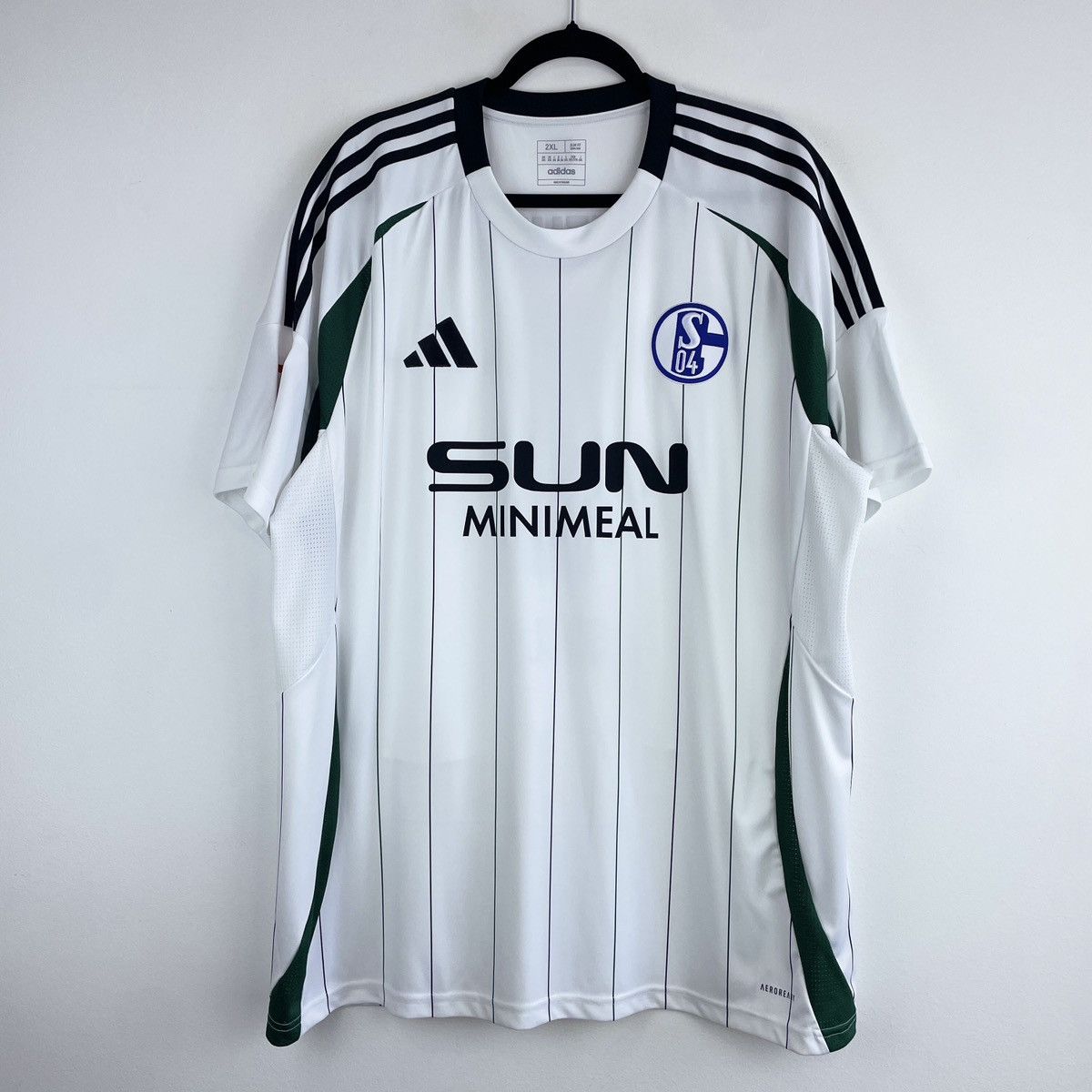 Adidas Schalke 04 Moussa Sylla Away Adidas Jersey 2024/2025 sz 2XL Size US XXL / EU 58 / 5 - 2 Thumbnail
