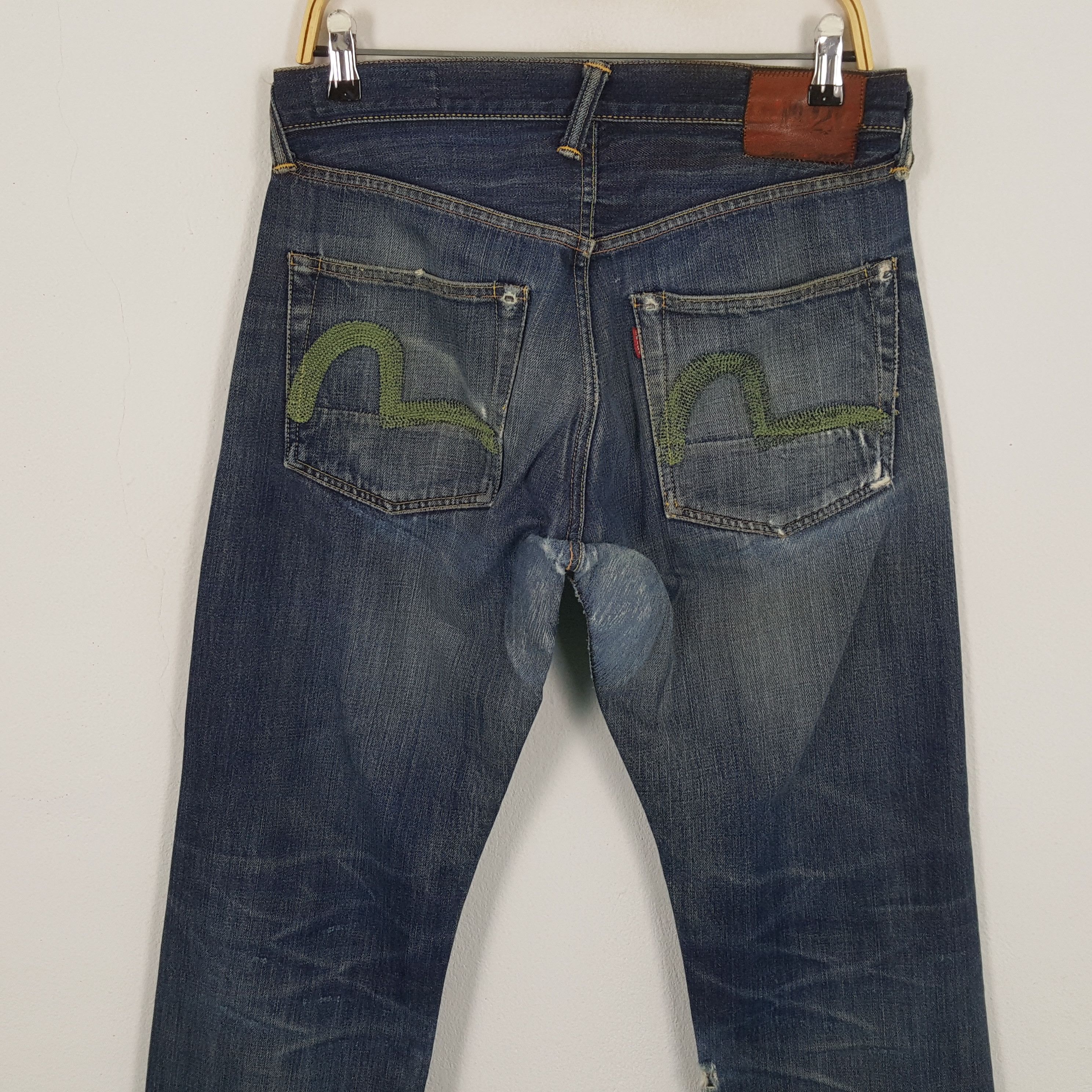 Evisu × Japanese Brand × Vintage Vintage EVISU Japanese Brand Daicock Custom Denim Jeans Size US 30 / EU 46 - 5 Thumbnail