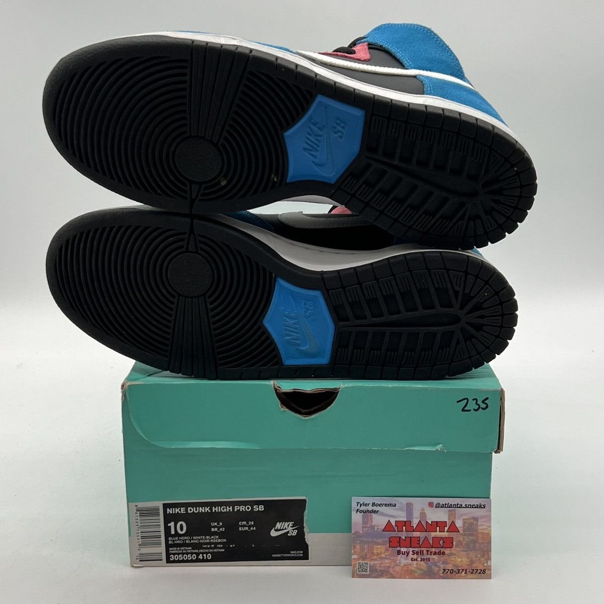 Nike Nike dunk high bazooka Joe Size US 10 / EU 43 - 8 Thumbnail