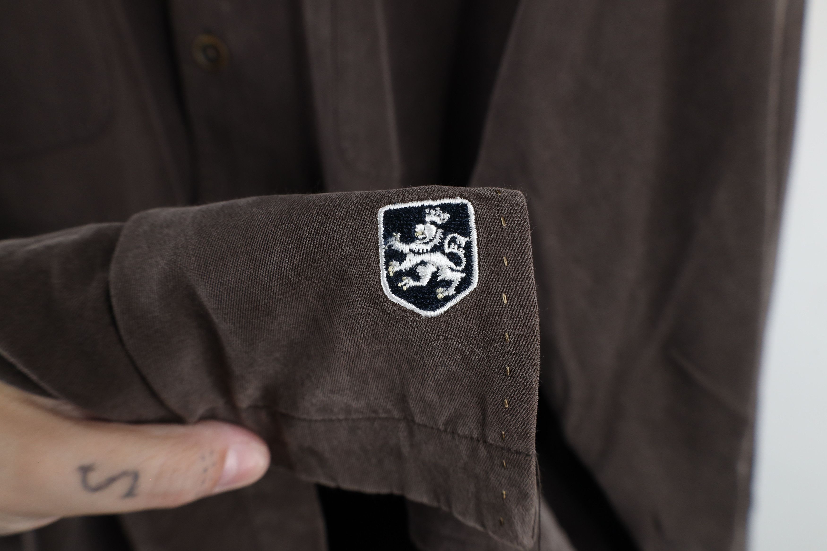 Nat Nast × Vintage Vintage Nat Nast Luxury Originals Heavyweight Button Shirt Size US XXL / EU 58 / 5 - 12 Thumbnail