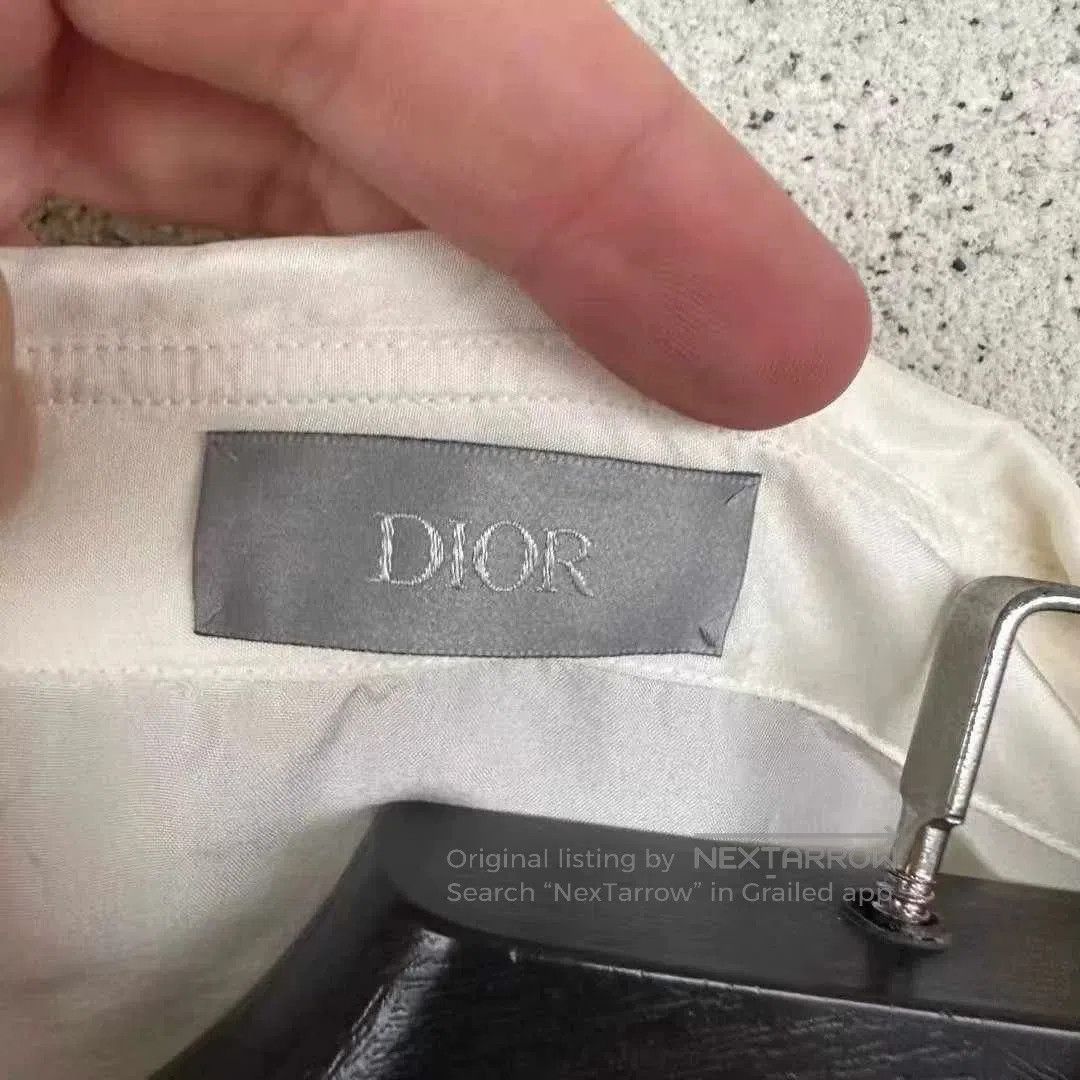 Japanese Brand Dior x Stussy Collaboration Shirt. Size US XXS / EU 40 - 2 Thumbnail