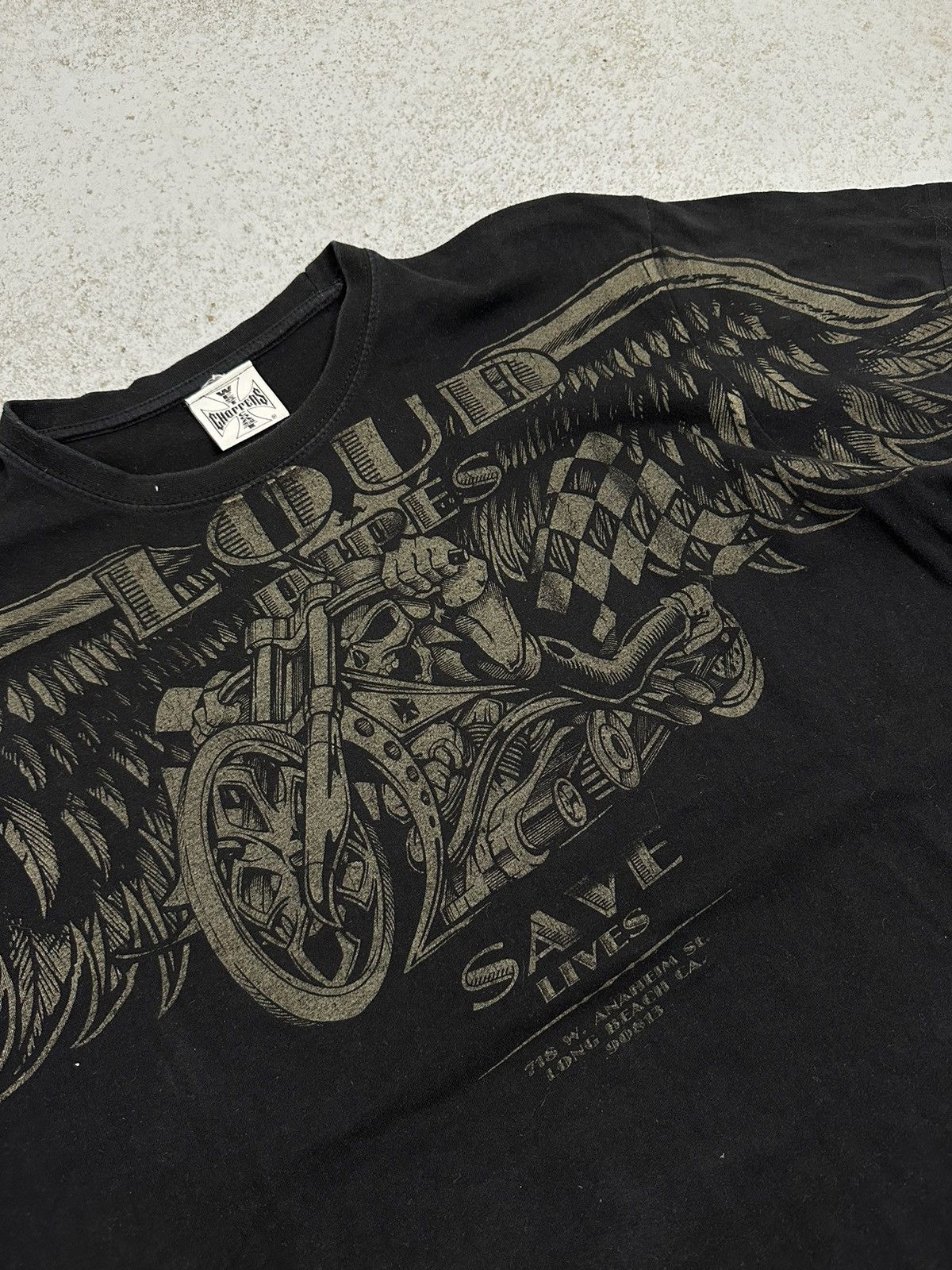 West Coast Choppers West Coast Choppers Save Lifes T-Shirt Size US M / EU 48-50 / 2 - 4 Thumbnail