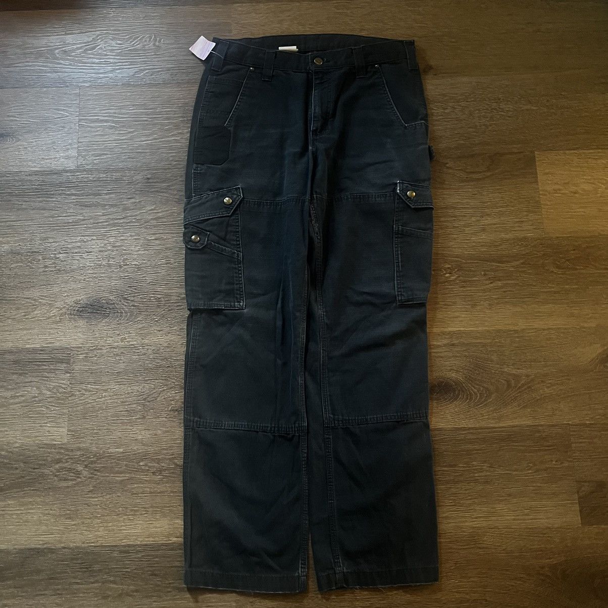 Carhartt Relaxed Fit Black Carhartt Dungarees Size US 34 / EU 50 - 1 Thumbnail