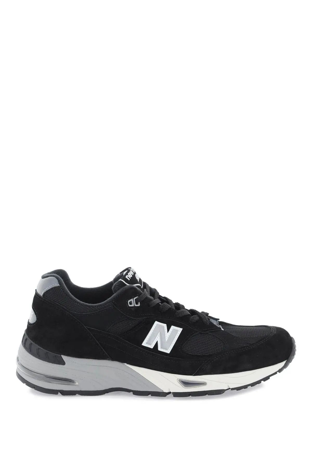 image of New Balance O1S22I1N0324 991 Sneakers In Black, Men's (Size 12)