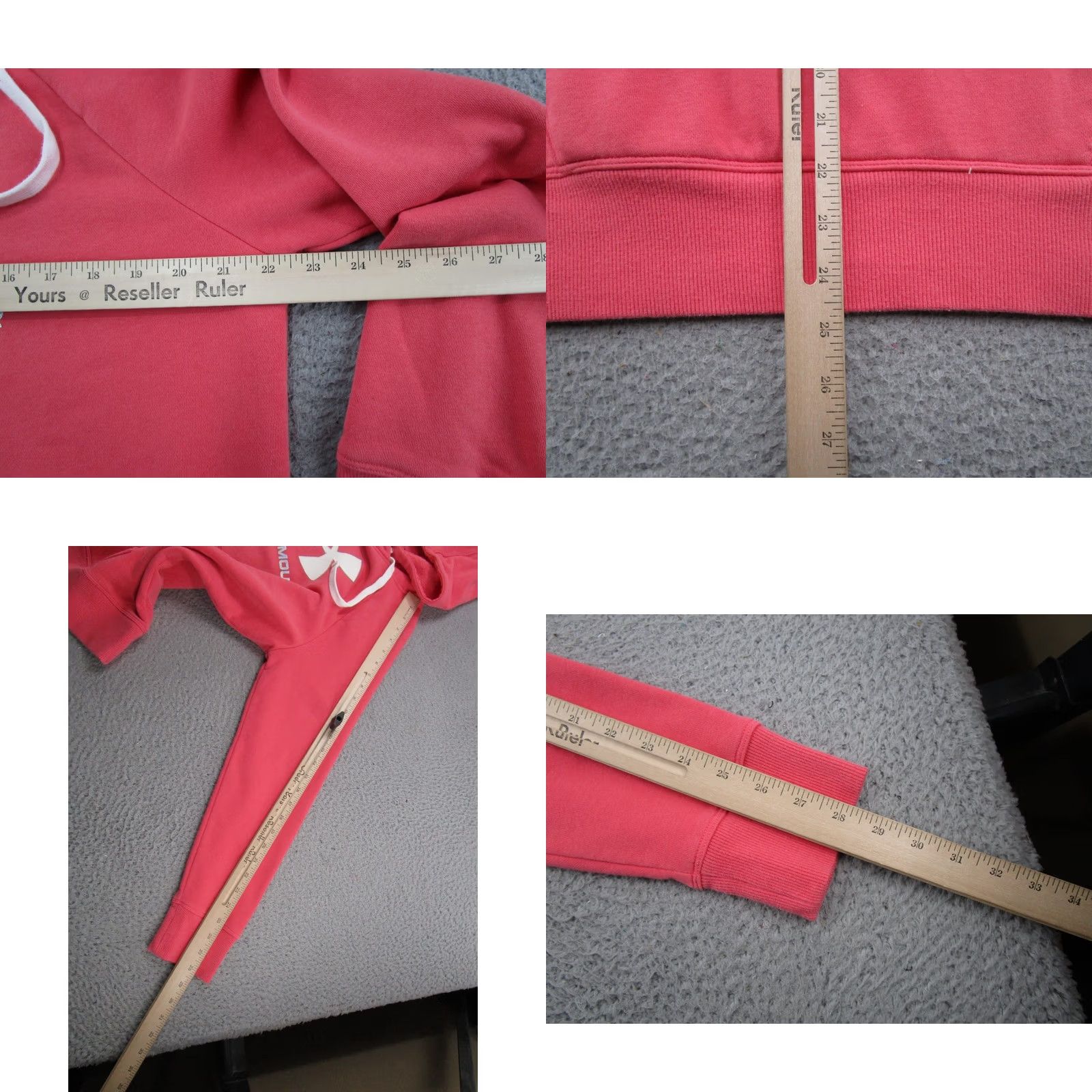 Under Armour Under armour Hoodie Womens M Pink Women Rival Fleece Pullover Size Loose Size M / US 6-8 / IT 42-44 - 8 Thumbnail