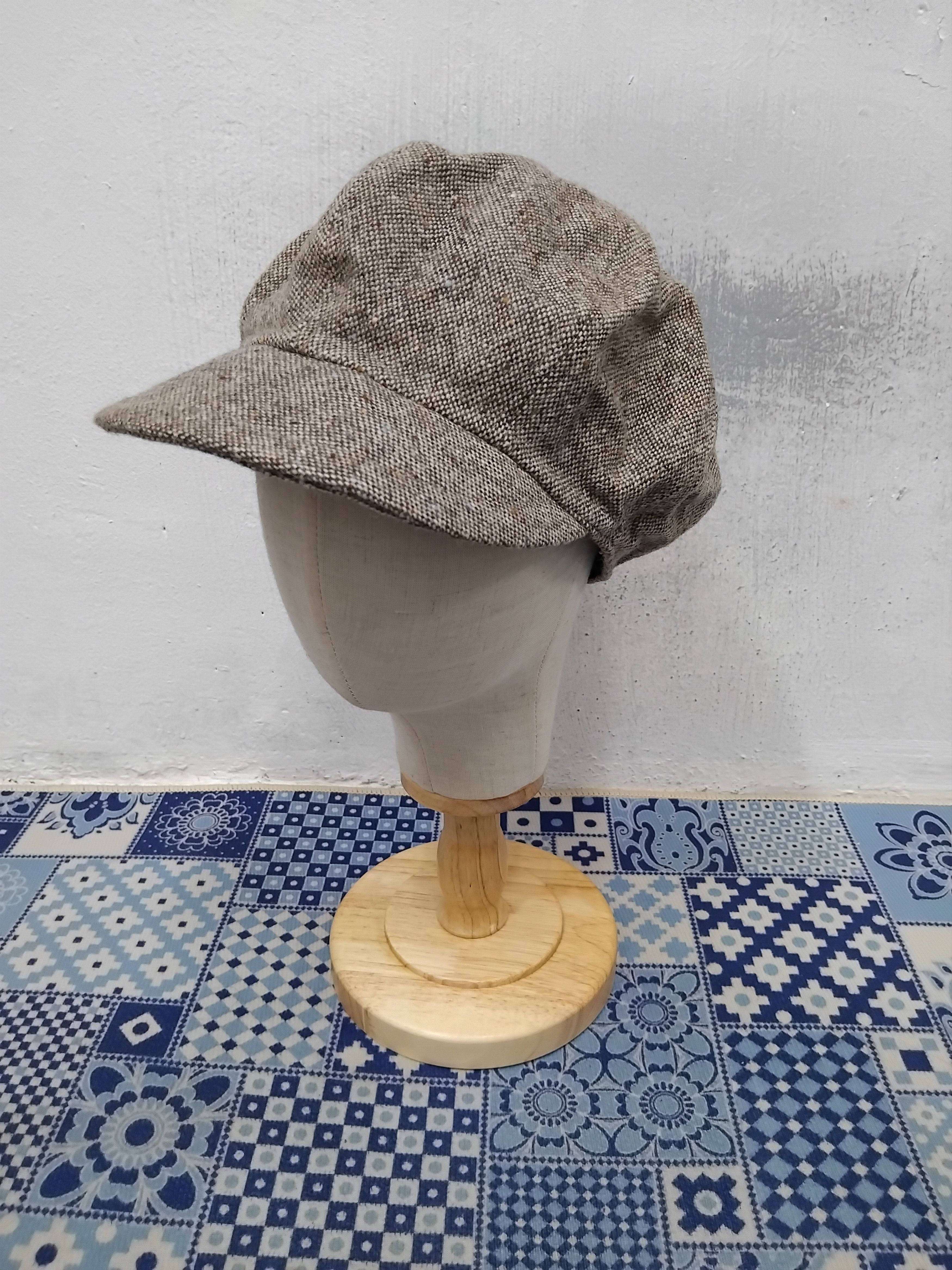 Japanese Brand 💥Brown artwork streetwear style hat Size 38 - 1 Thumbnail