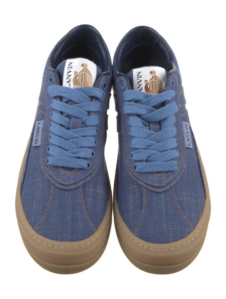 Lanvin oc11z0526 Denim Sneakers in Blue Size US 9.5 / EU 42-43 - 3 Thumbnail