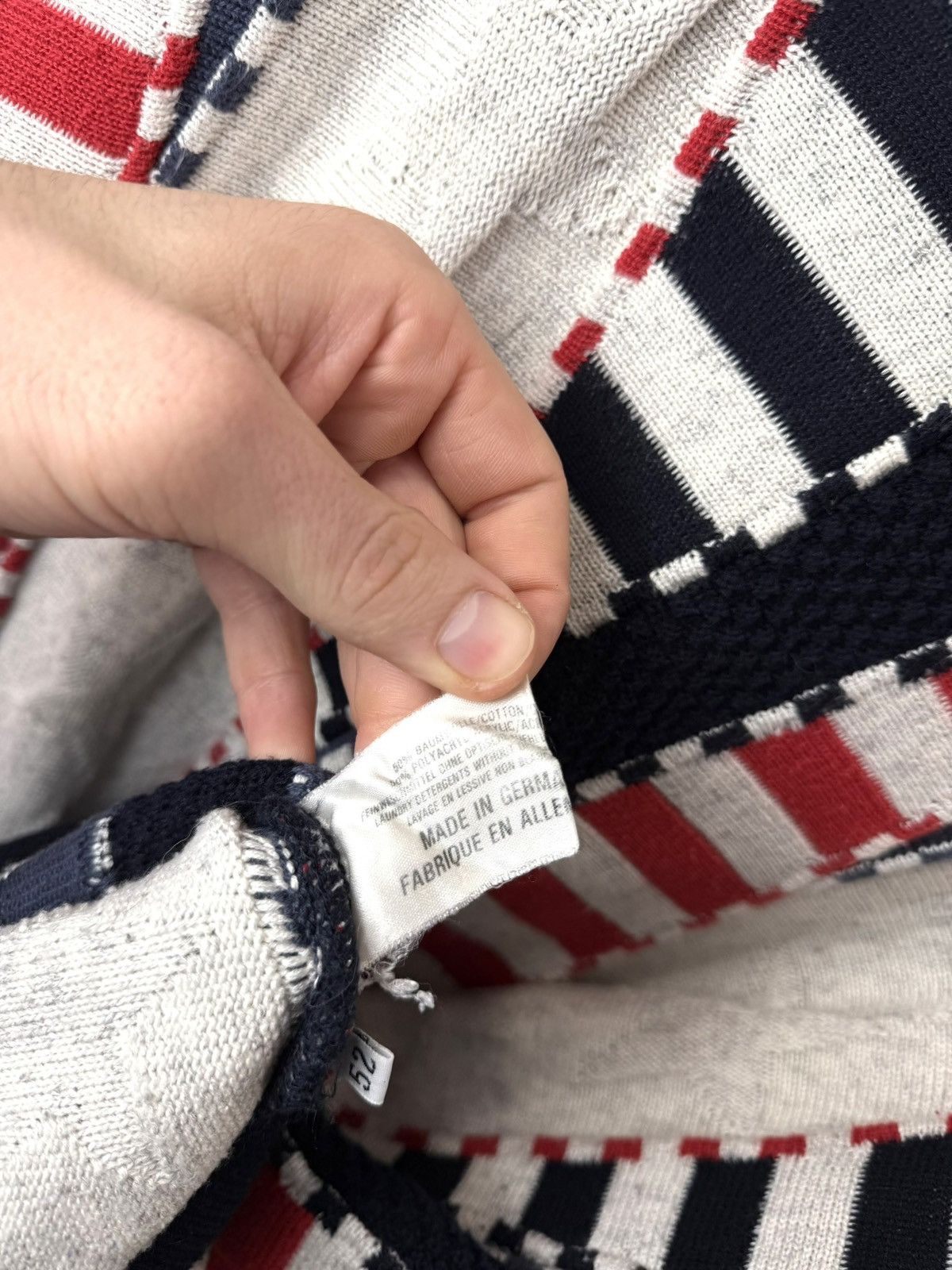 Coogi Rare Vintage Carlo Colucci American Flag Coogi Style Sweater Size US L / EU 52-54 / 3 - 8 Thumbnail