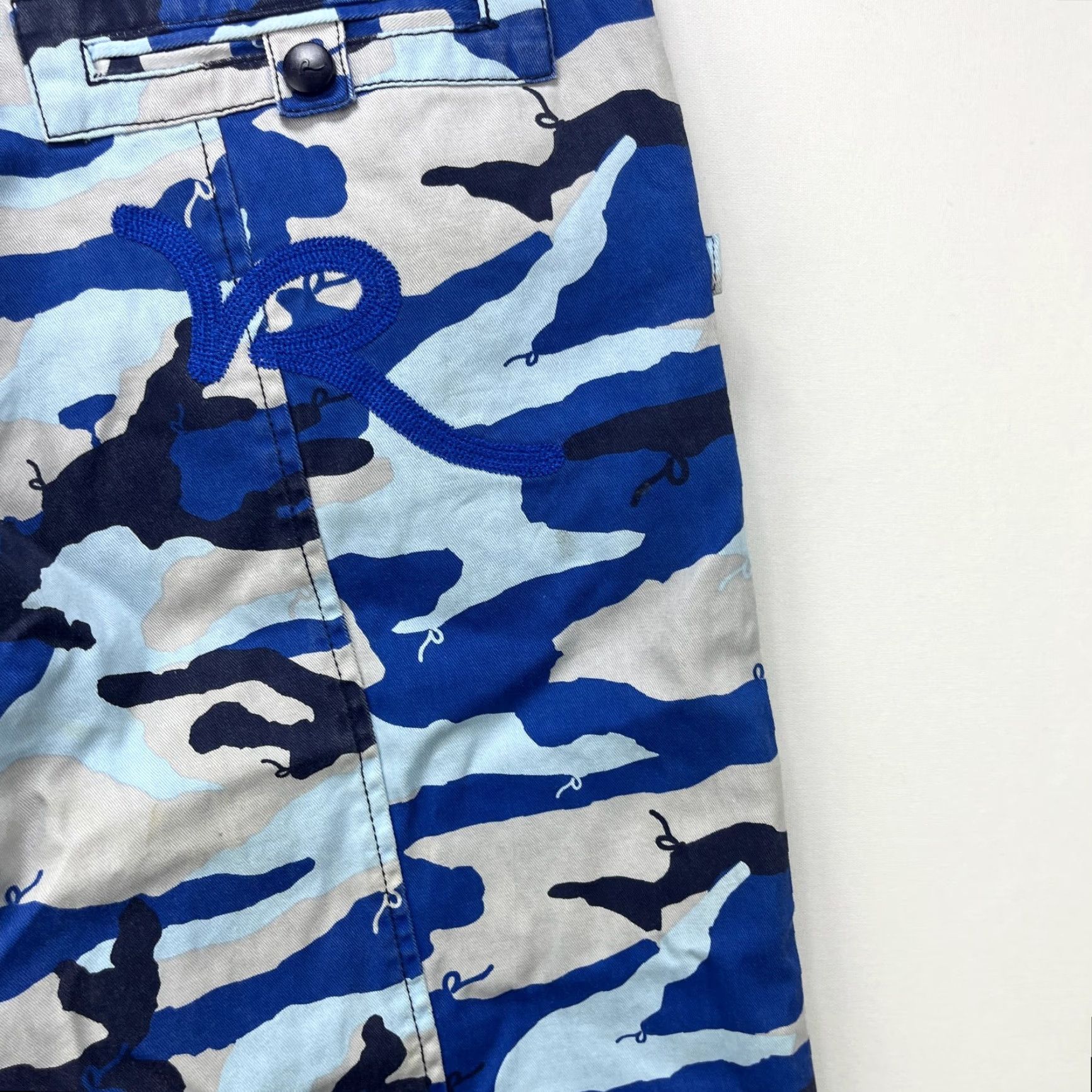 Rocawear VINTAGE Rocawear Blue Camo Baggy Pants Skater waist 30 Cargo Men Size US 30 / EU 46 - 6 Thumbnail