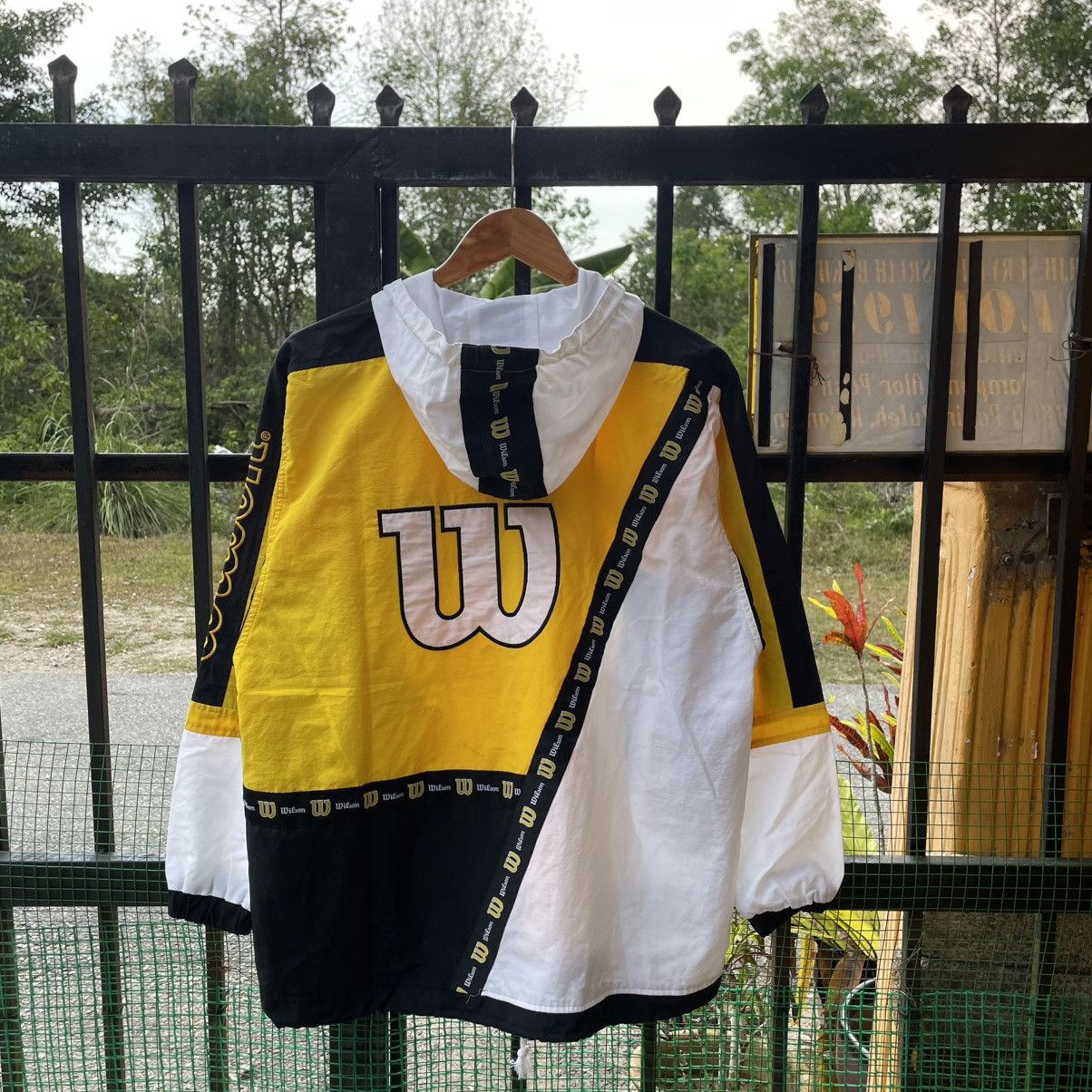 Wilson 🔥Vintage Wilson Two Tone Zipper Windbreaker Light Jacket Size US M / EU 48-50 / 2 - 1 Thumbnail