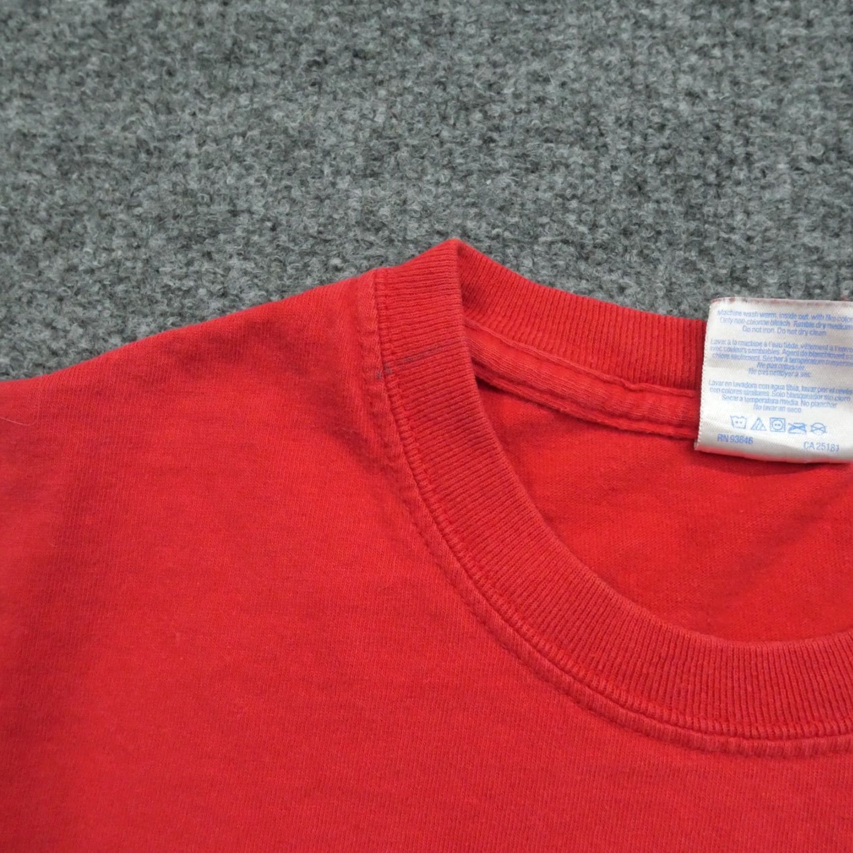 Vintage Sturgis T Shirt Adult Small Red Full Throttle Saloon Biker Motorcycle Y2K Shirt Mens Red Small Graphic Print 90s Size US S / EU 44-46 / 1 - 5 Thumbnail