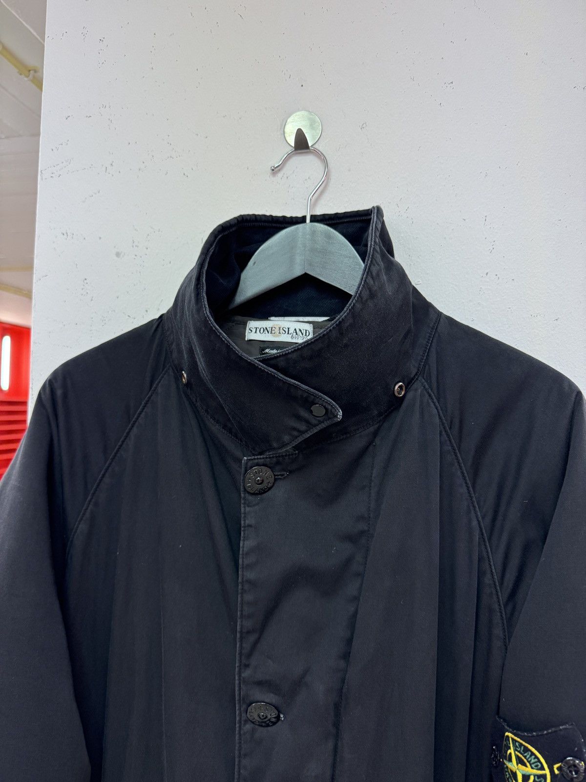 Stone Island Stone Island Raso Gommato dual layer trench coat Size US XL / EU 56 / 4 - 1 Thumbnail