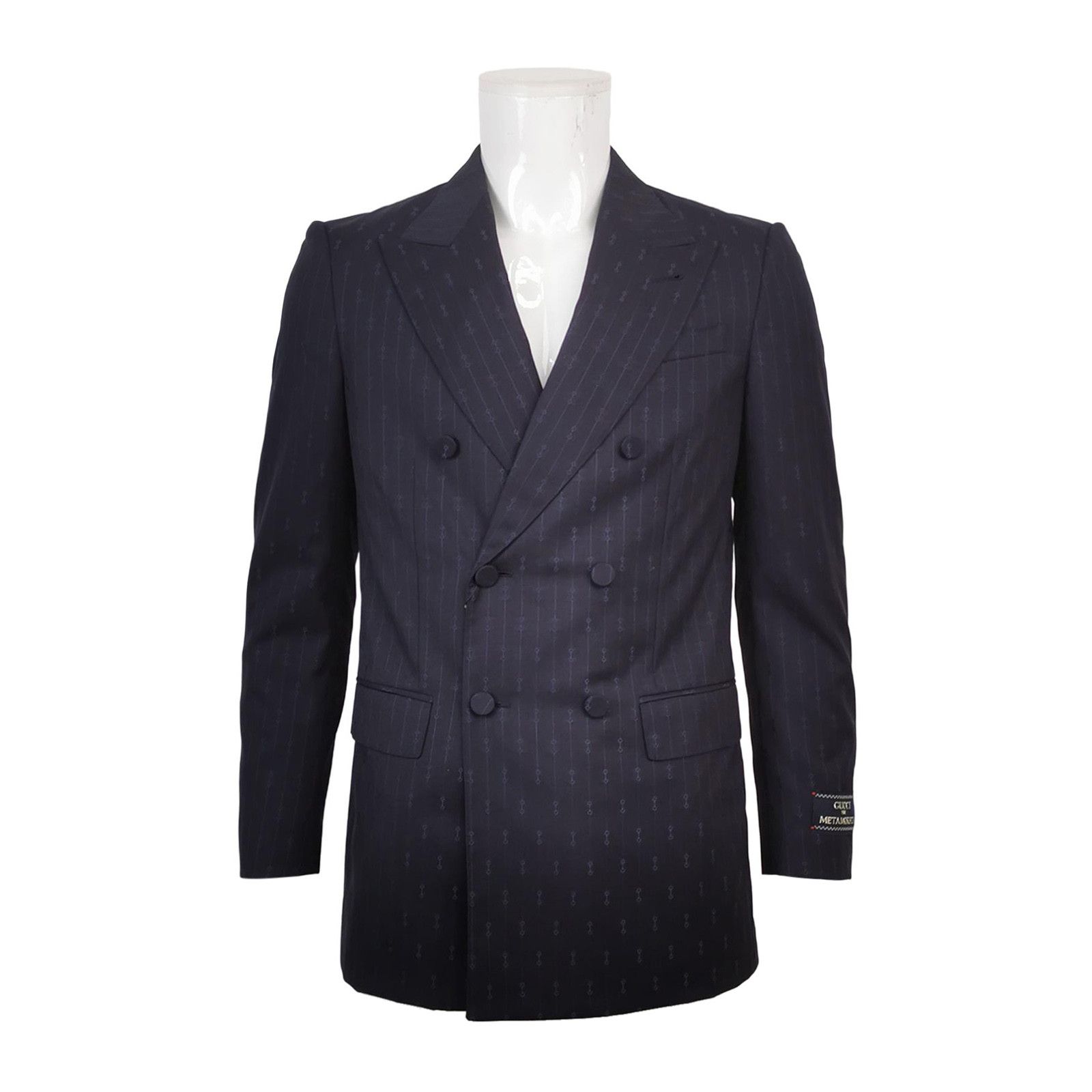 Gucci Gucci Monogram Double Breasted Blazer Size 34R Size 34R - 1 Thumbnail