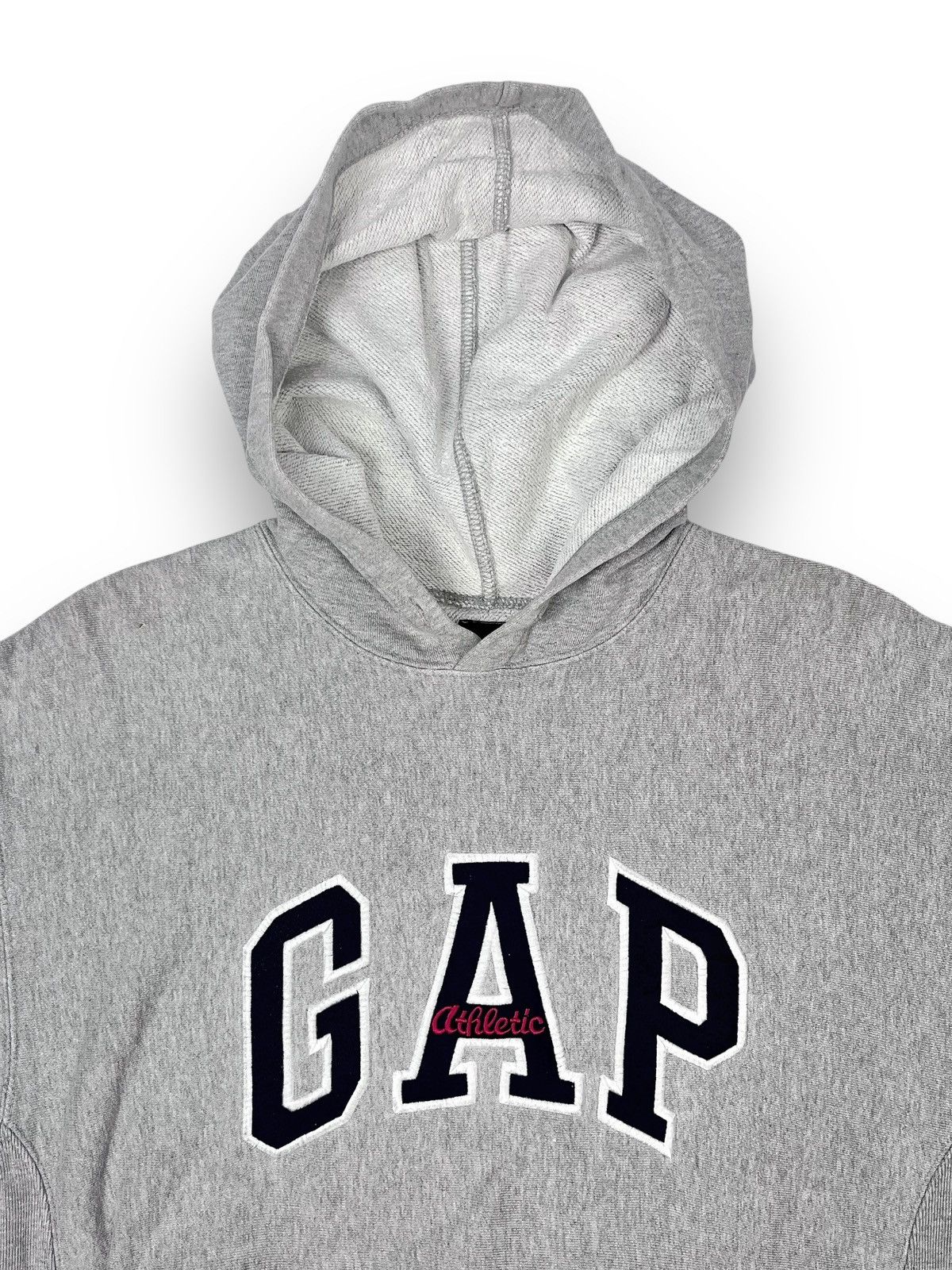 Gap Y2K GAP Athletic Big Embroidery Vintage Pullover Hoodie Size US XL / EU 56 / 4 - 2 Thumbnail