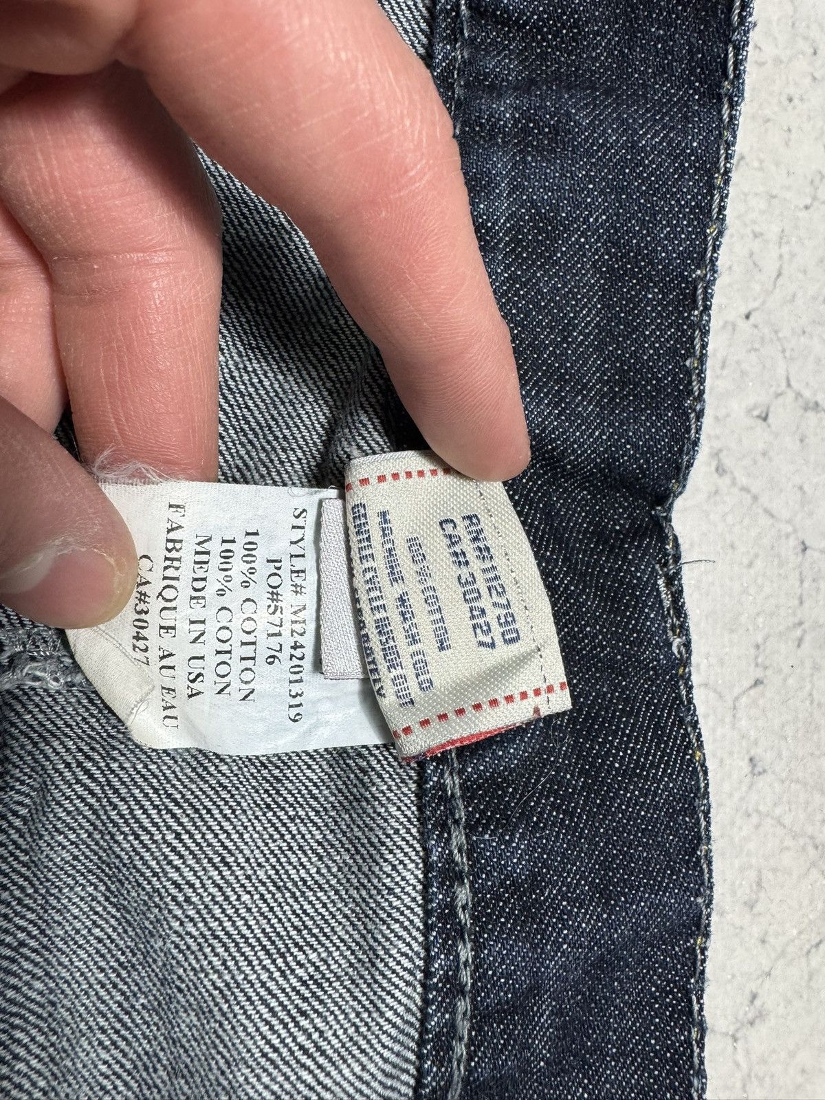 True Religion True Religion Big Logo Baggy Denim Jeans Made In USA Size US 32 / EU 48 - 7 Thumbnail