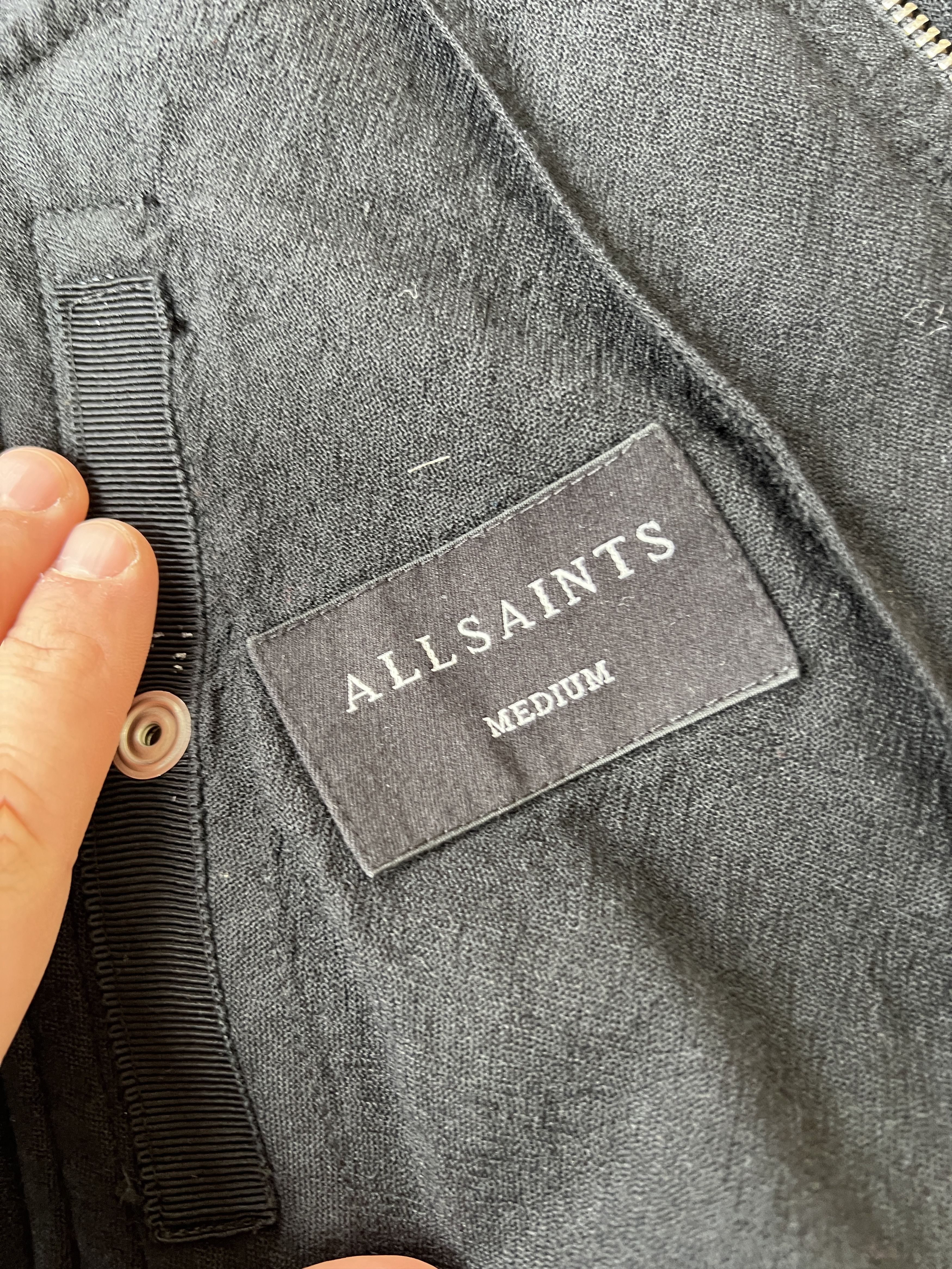 Allsaints Allsaints Wool Bomber Size US M / EU 48-50 / 2 - 4 Thumbnail