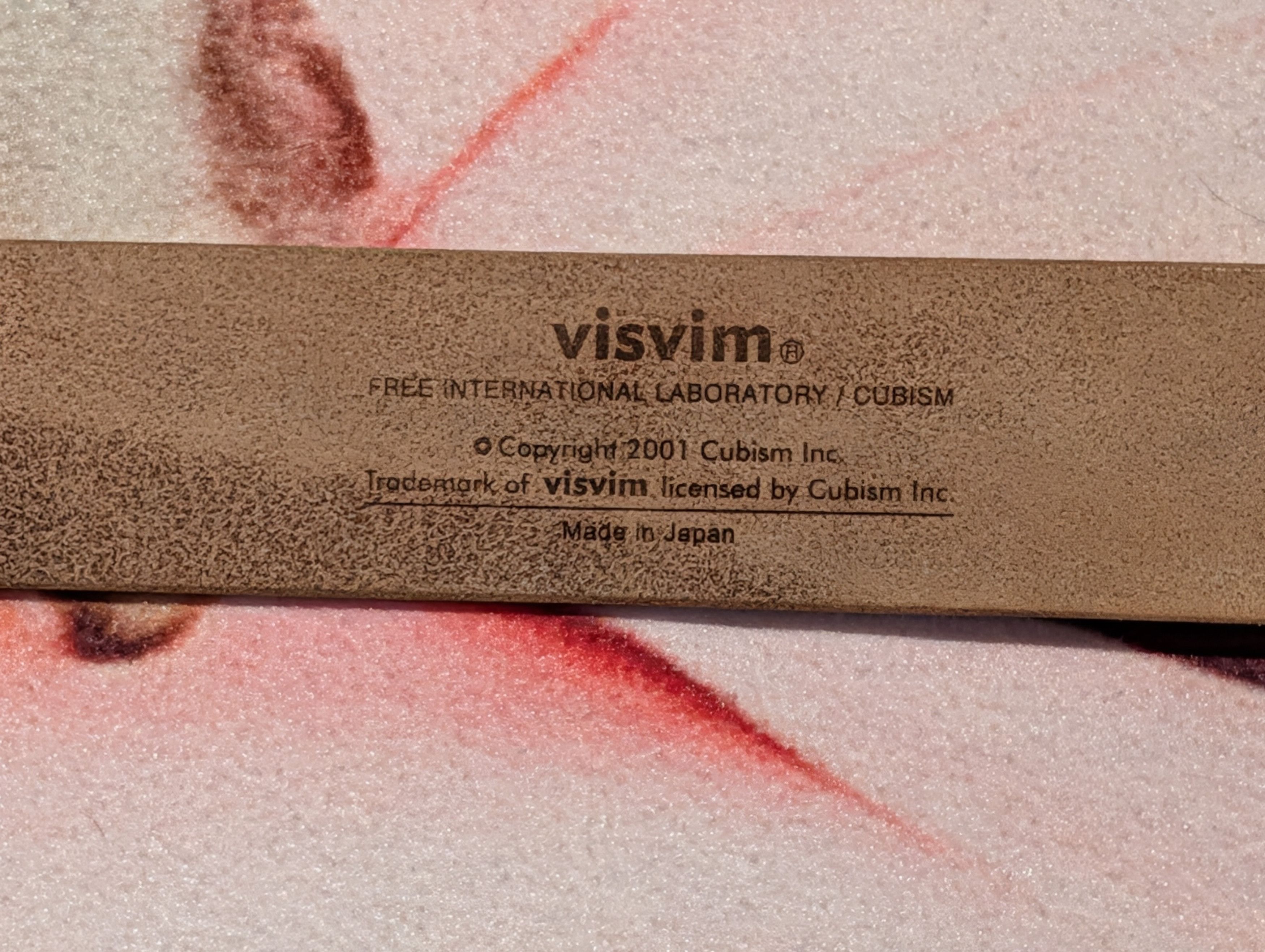 Visvim Plain Belt 40mm Size 30 - 9 Thumbnail