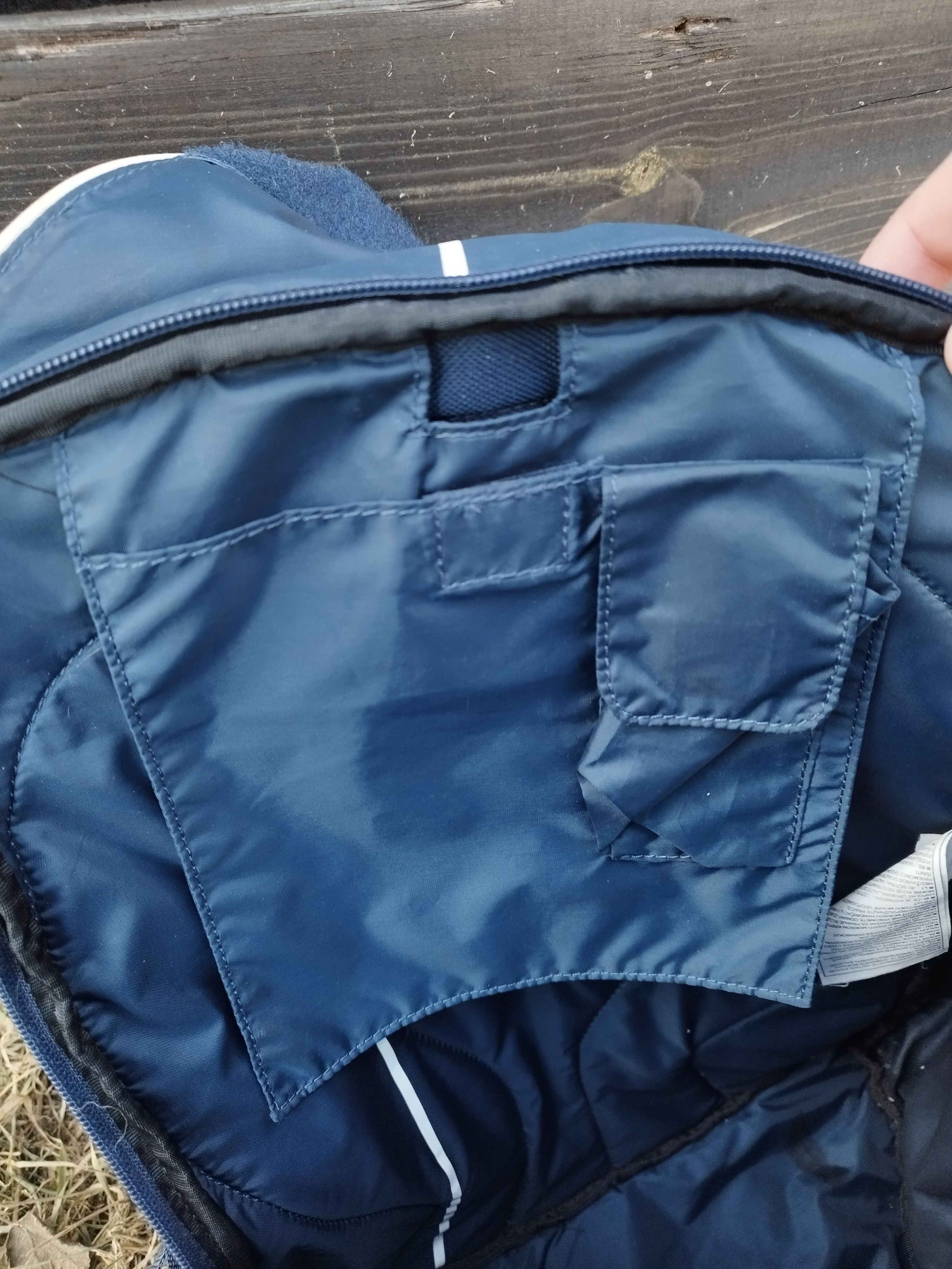 Nike Vintage Nike Y2K Blue Technical Backpack Center Swoosh Retro Size ONE SIZE - 10 Thumbnail