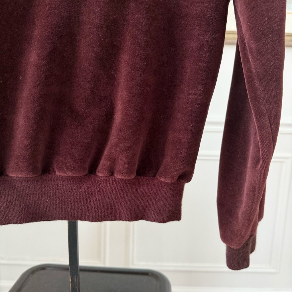 Vintage Vintage 70s DLA Limited Velour Brown Stripe Pullover M Size US M / EU 48-50 / 2 - 3 Thumbnail