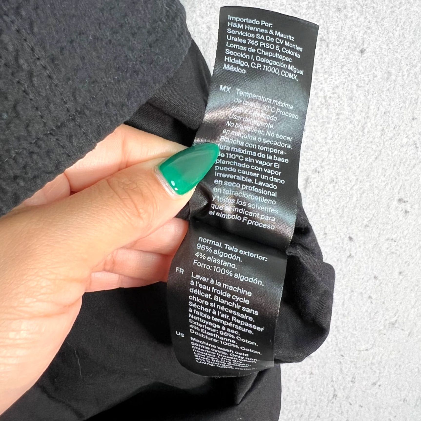 Cos COS Black Textured A-Line Skirt Side Pockets Button Closure Size 4 Women Cotton Blend Short Vintage N/A Woman Mens Size 27" / US 4 / IT 40 - 4 Thumbnail