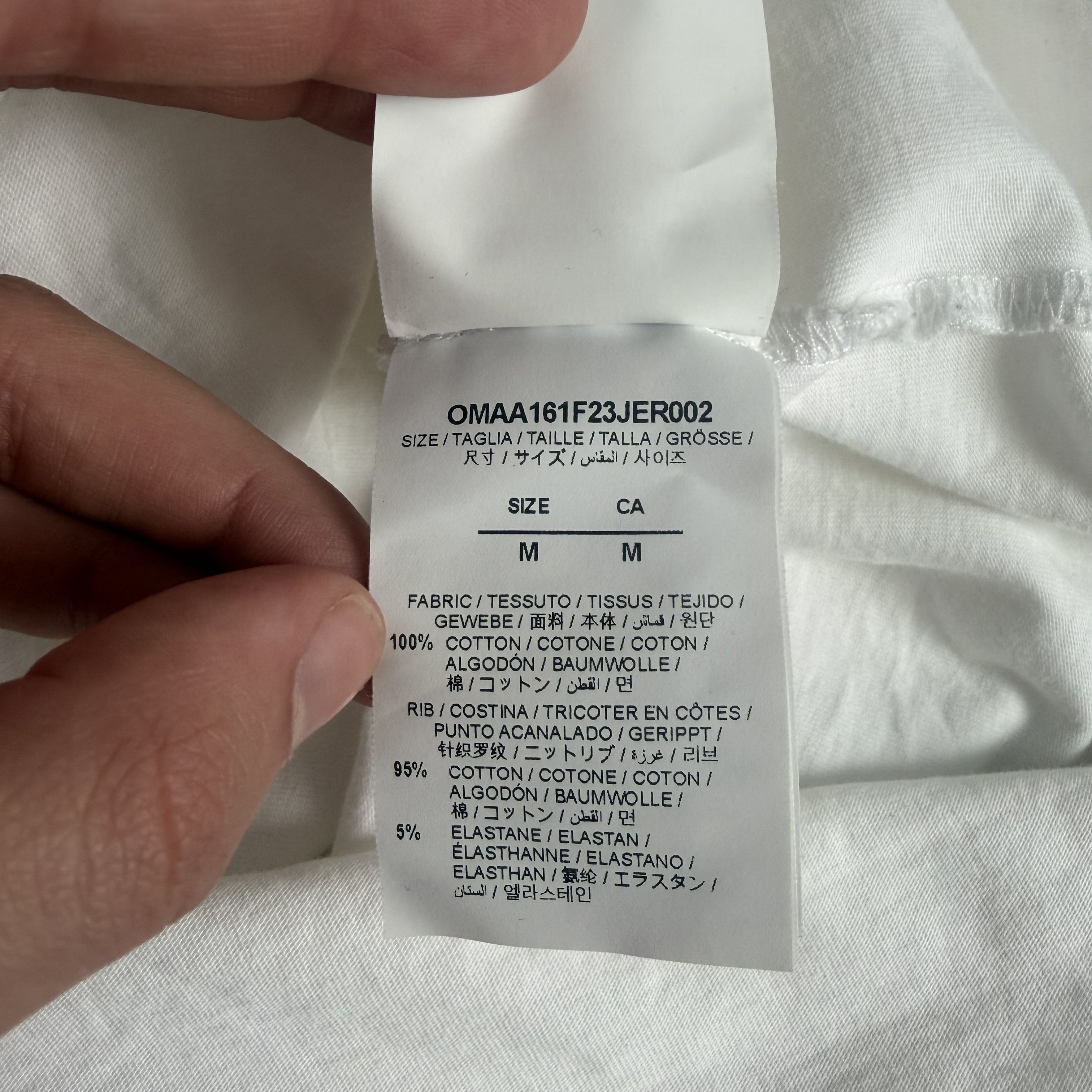 Off-White Off White Center Logo Baggy Oversize T Shirt Size US M / EU 48-50 / 2 - 6 Thumbnail