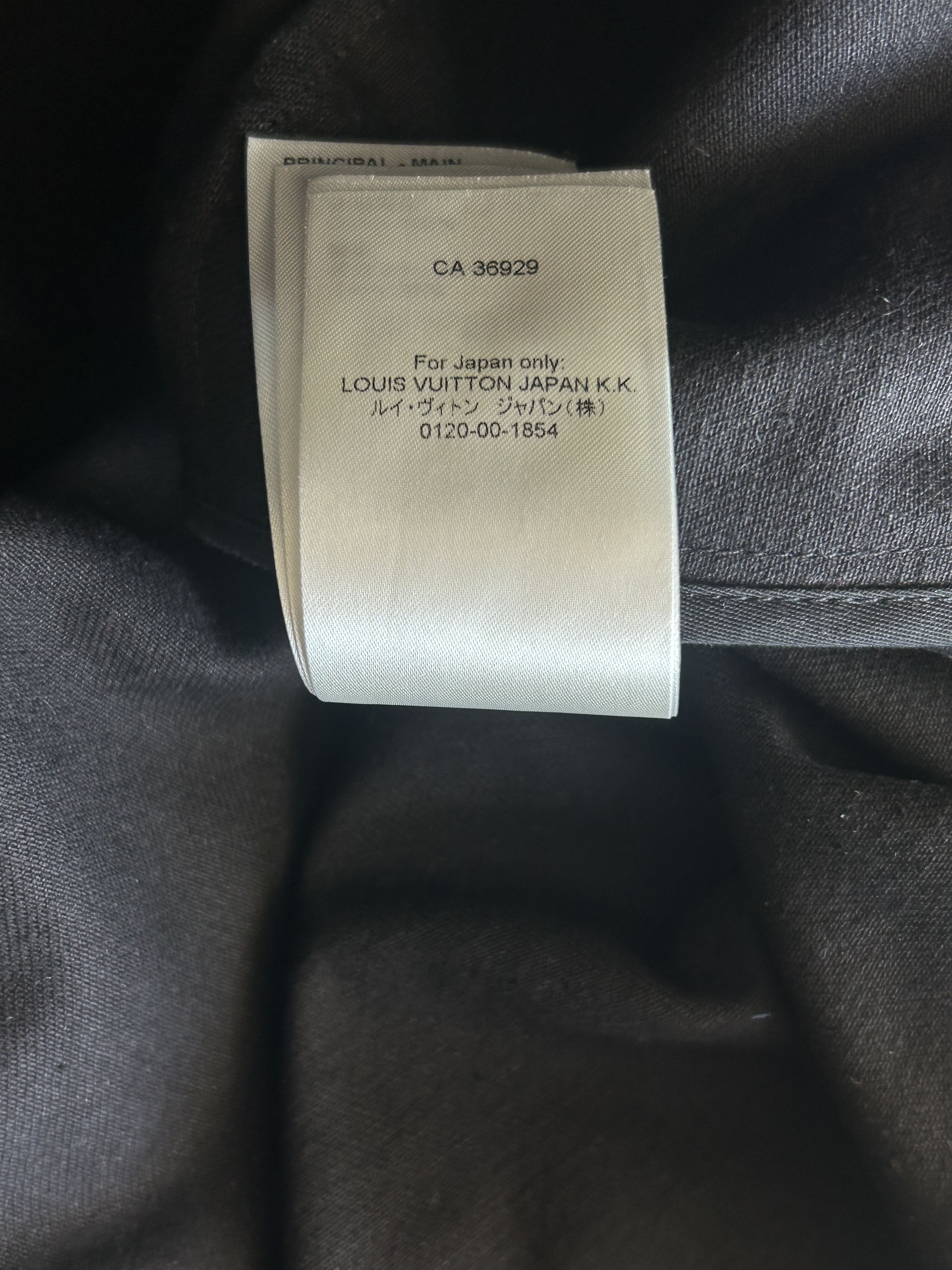Louis Vuitton Louis Vuitton Black & Multicolor Graphic Work Jacket Size US XXL / EU 58 / 5 - 8 Thumbnail