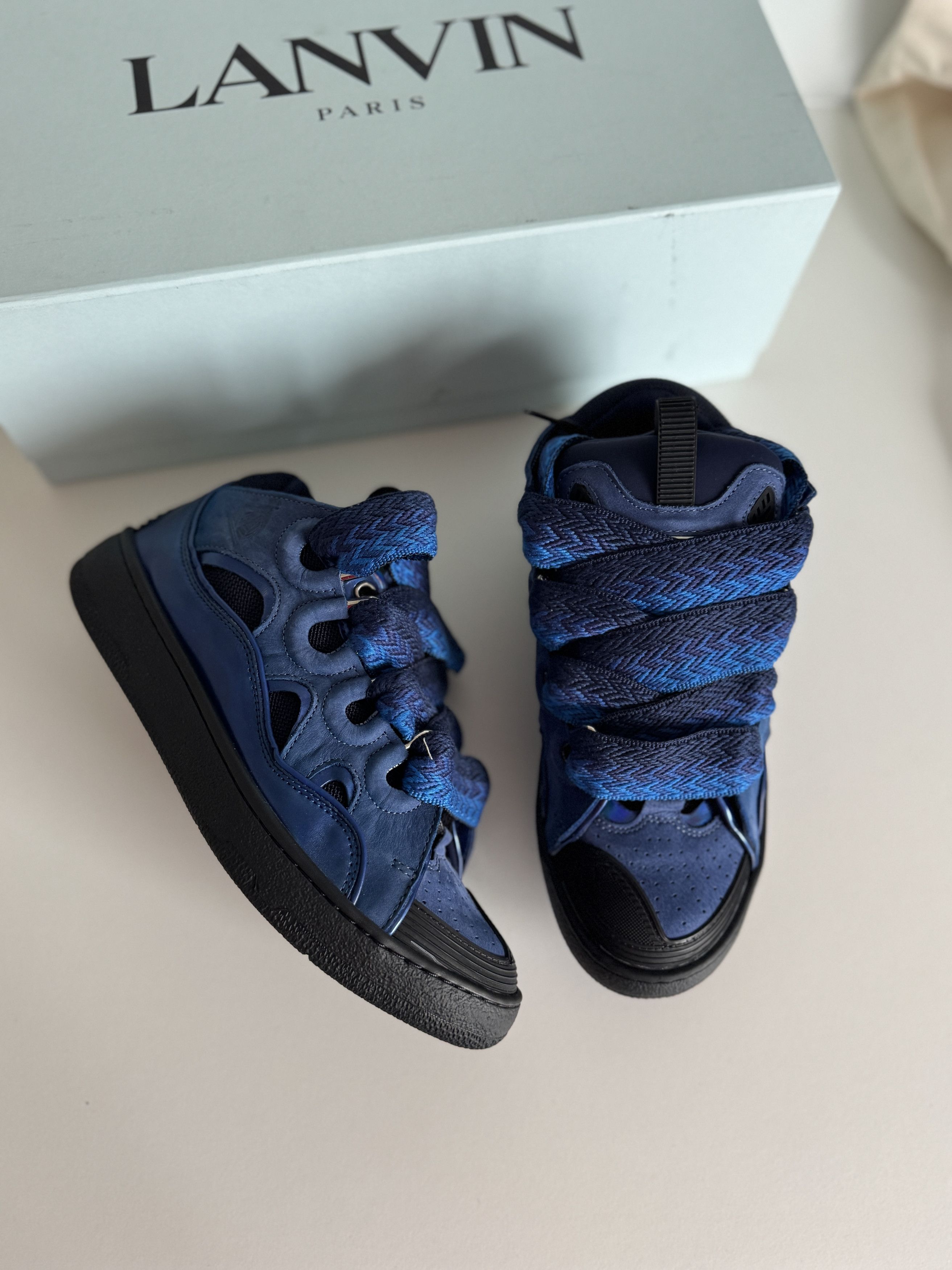 Lanvin Lanvin Curb sneakers Size US 8 / IT 38 - 1 Thumbnail