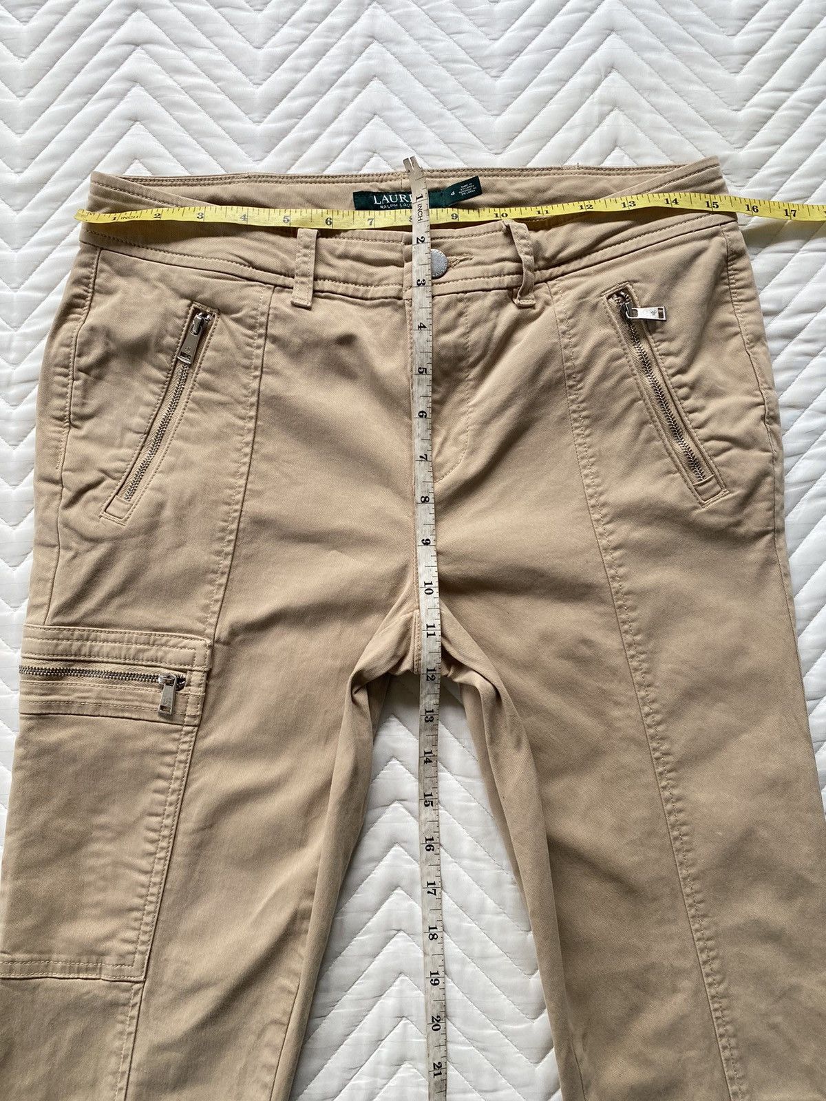 Ralph Lauren Polo Ralph Lauran Multi Zipper Skinny Pant Size US 31 - 3 Thumbnail