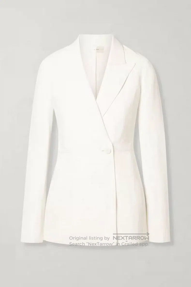 The Row The row size 0 Long-sleeve mid-length jacket Size XXS / US 00 / IT 34 - 4 Thumbnail
