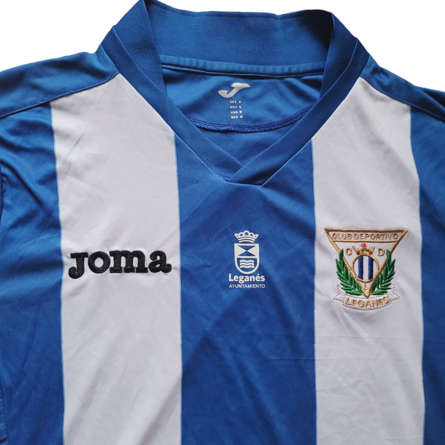 Joma CD Leganés Joma Home Jersey – Sentimiento Pepinero – Medium Size US M / EU 48-50 / 2 - 3 Thumbnail