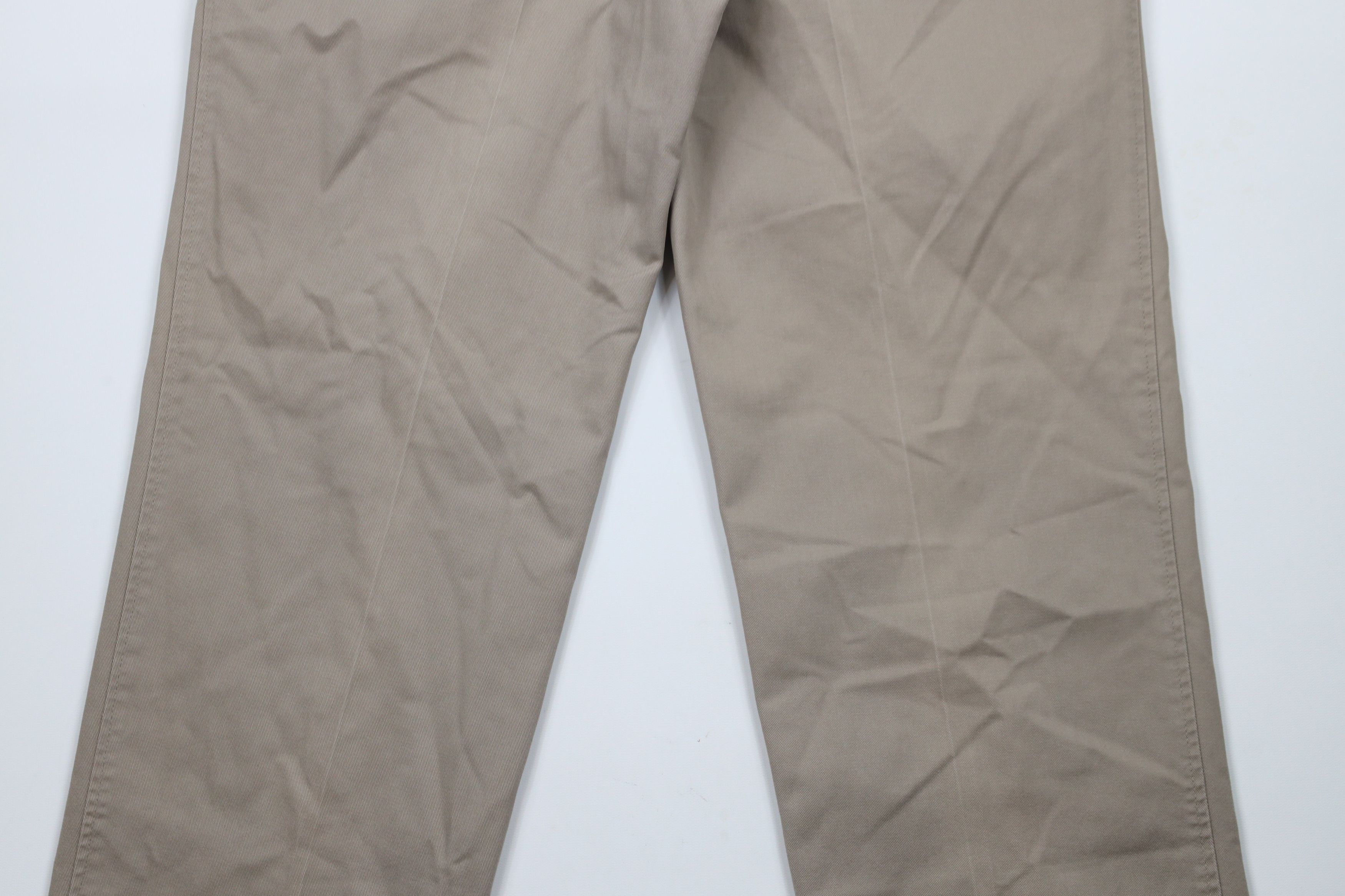 Vintage Vintage 90s Duxbak Straight Leg Chino Pants Beige Cotton Size US 32 / EU 48 - 10 Thumbnail
