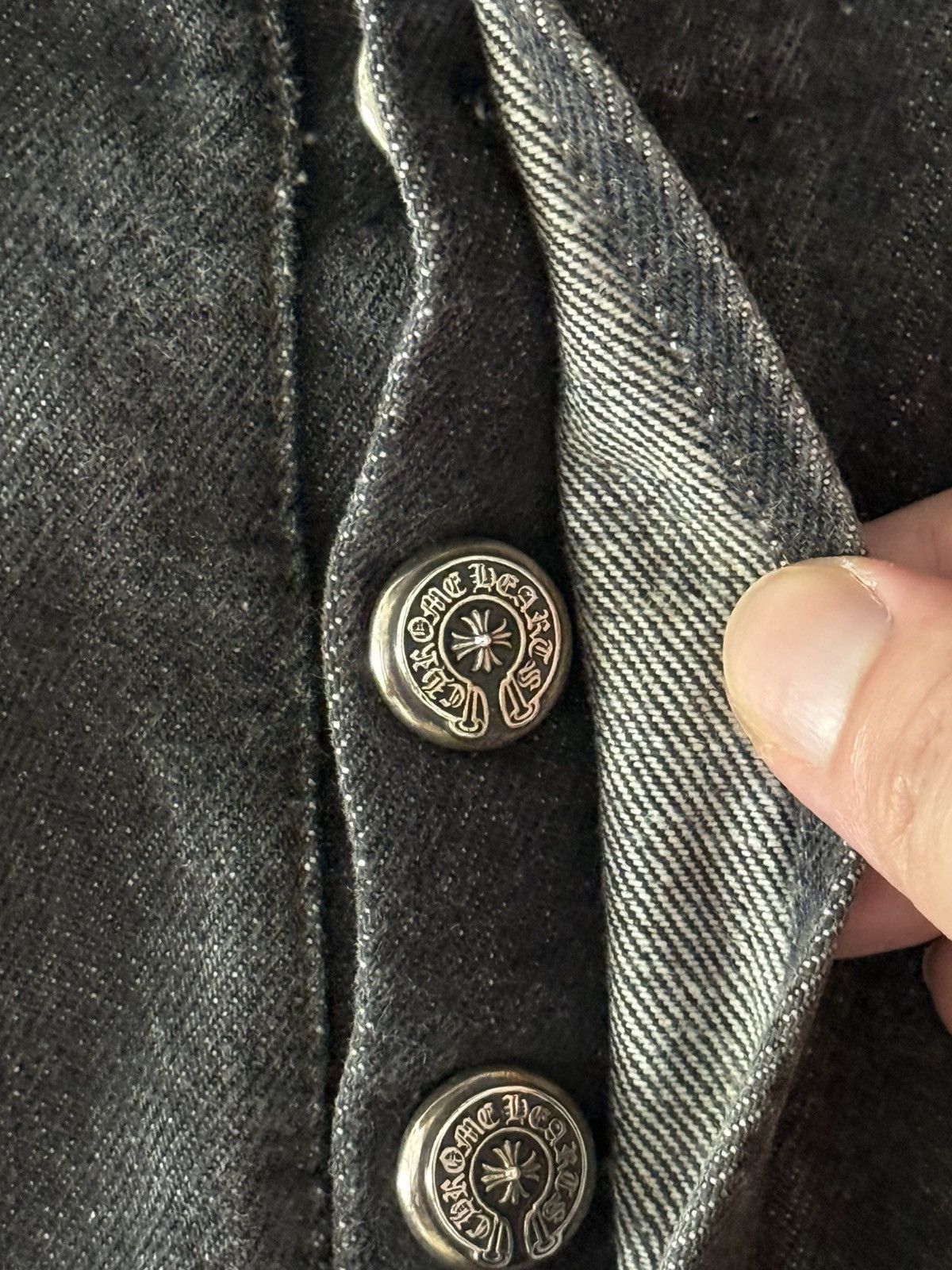 Chrome Hearts Chrome Hearts Slime Green Patched Levis 501 Sz.36 Size US 36 / EU 52 - 7 Thumbnail