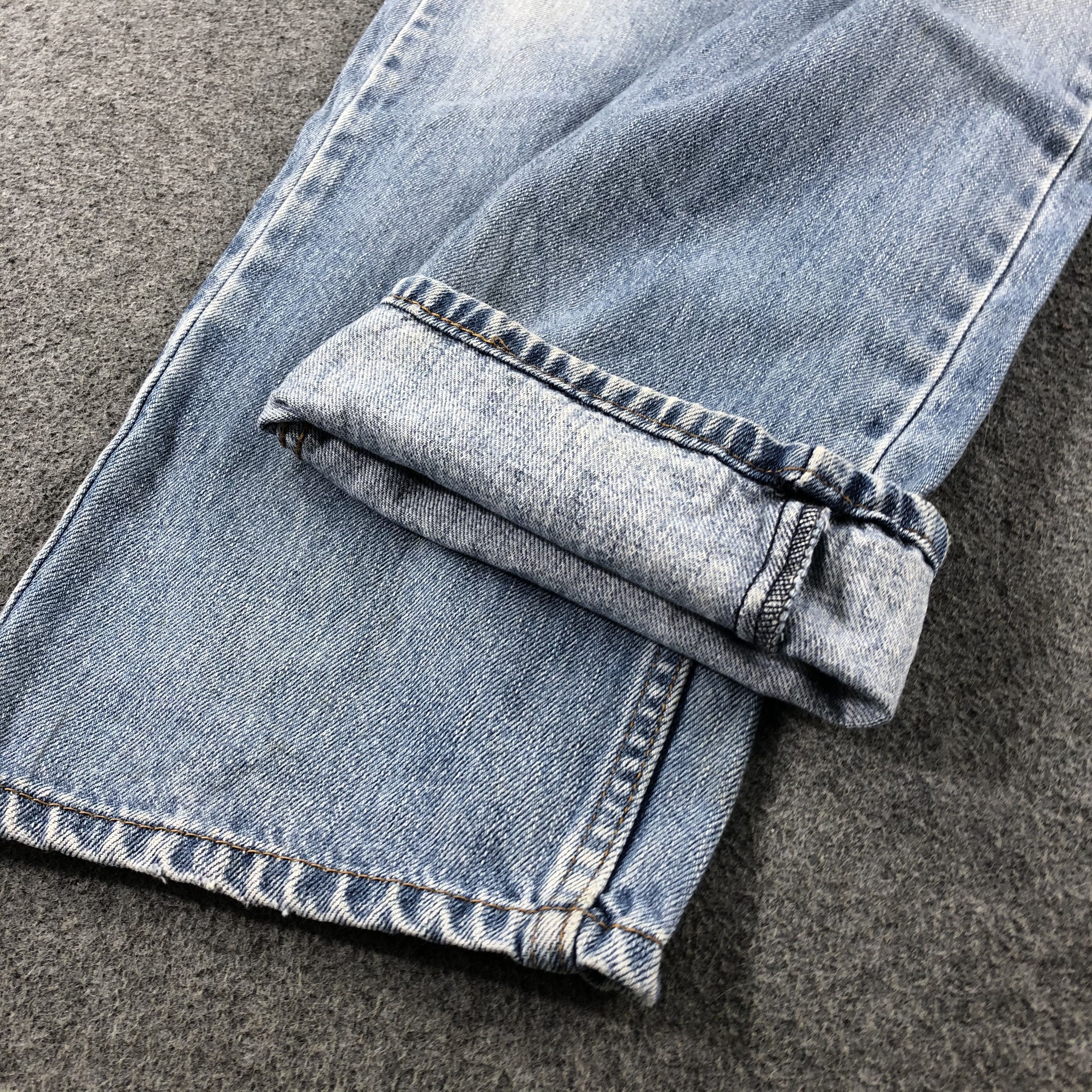 Levi's Vintage Blue Wash Levis 505 Jeans-J2381 Size US 32 / EU 48 - 7 Thumbnail
