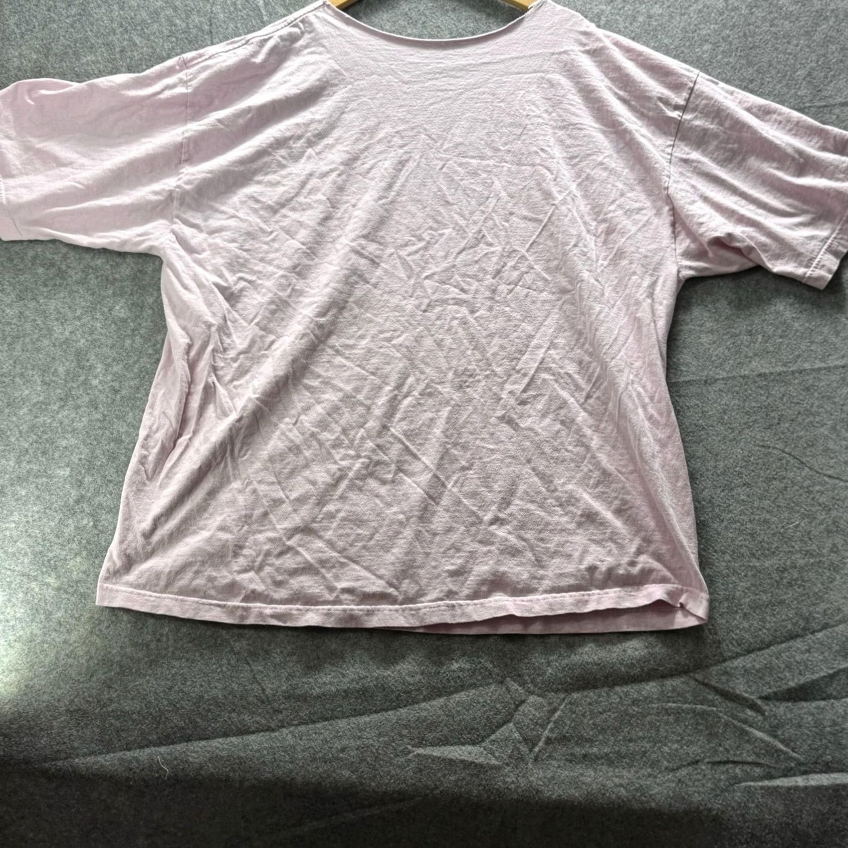Pinko Popular Poison Shirt Mens 3XL Pink Good Vibes Retro Portrait Graphic Tee Crewneck Size US XXL / EU 58 / 5 - 7 Thumbnail