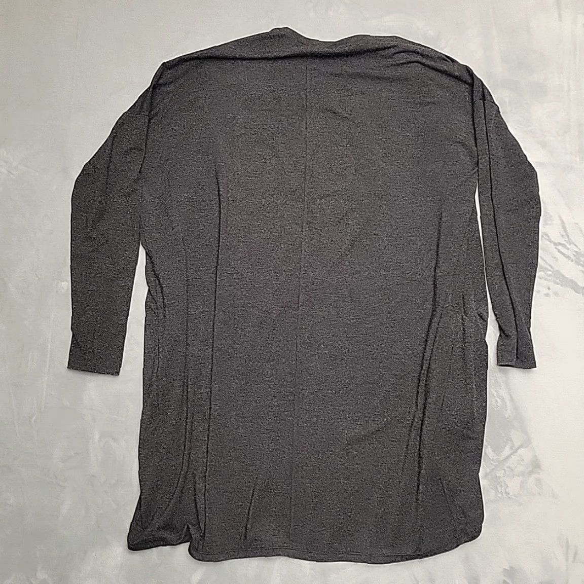 Life is Good VINTAGE Life is good Cardigan Sweat er Womens M Gray Rayon Blend Open Front Lightweight Knit Casual Womens Medium Gray) Size M / US 6-8 / IT 42-44 - 6 Thumbnail