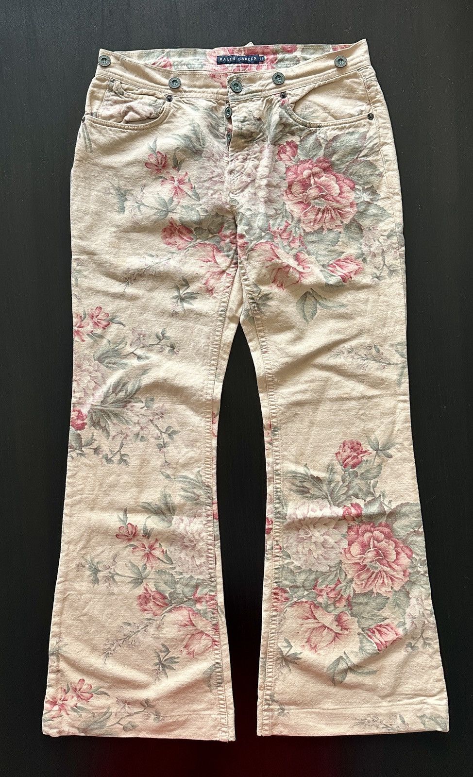 Ralph Lauren Vintage Ralph Lauren Floral Pants (2004) –Archive Piece Size 30" / US 8 / IT 44 - 1 Thumbnail