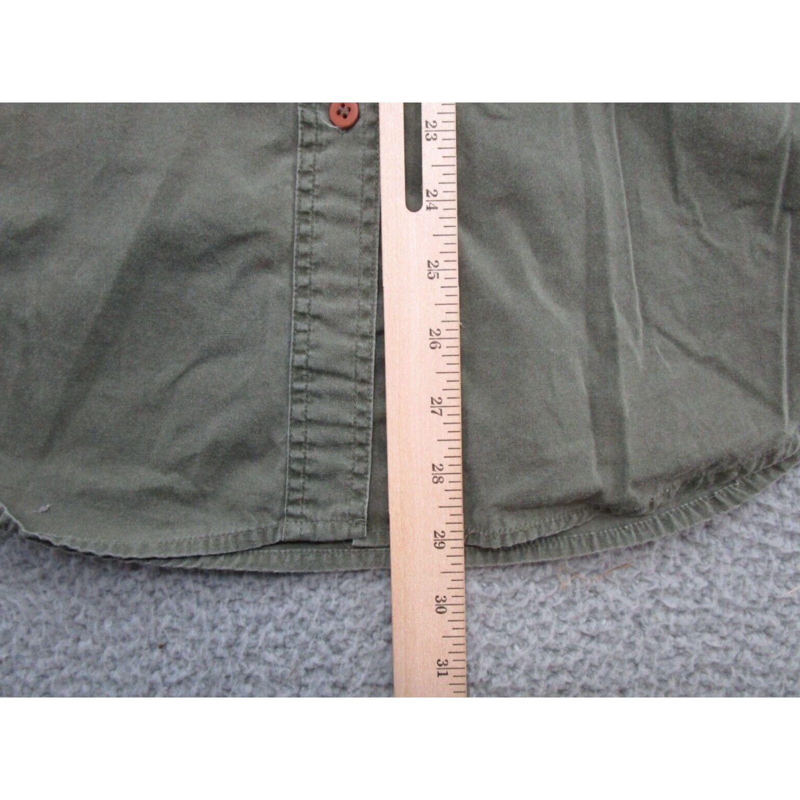 Vintage Woolrich Vest Women’s Button Up Olive Green XL Sleeveless Knit Pockets All Seasons Full Zip Casual Business Men Women Vest Size XL / US 12-14 / IT 48-50 - 7 Thumbnail